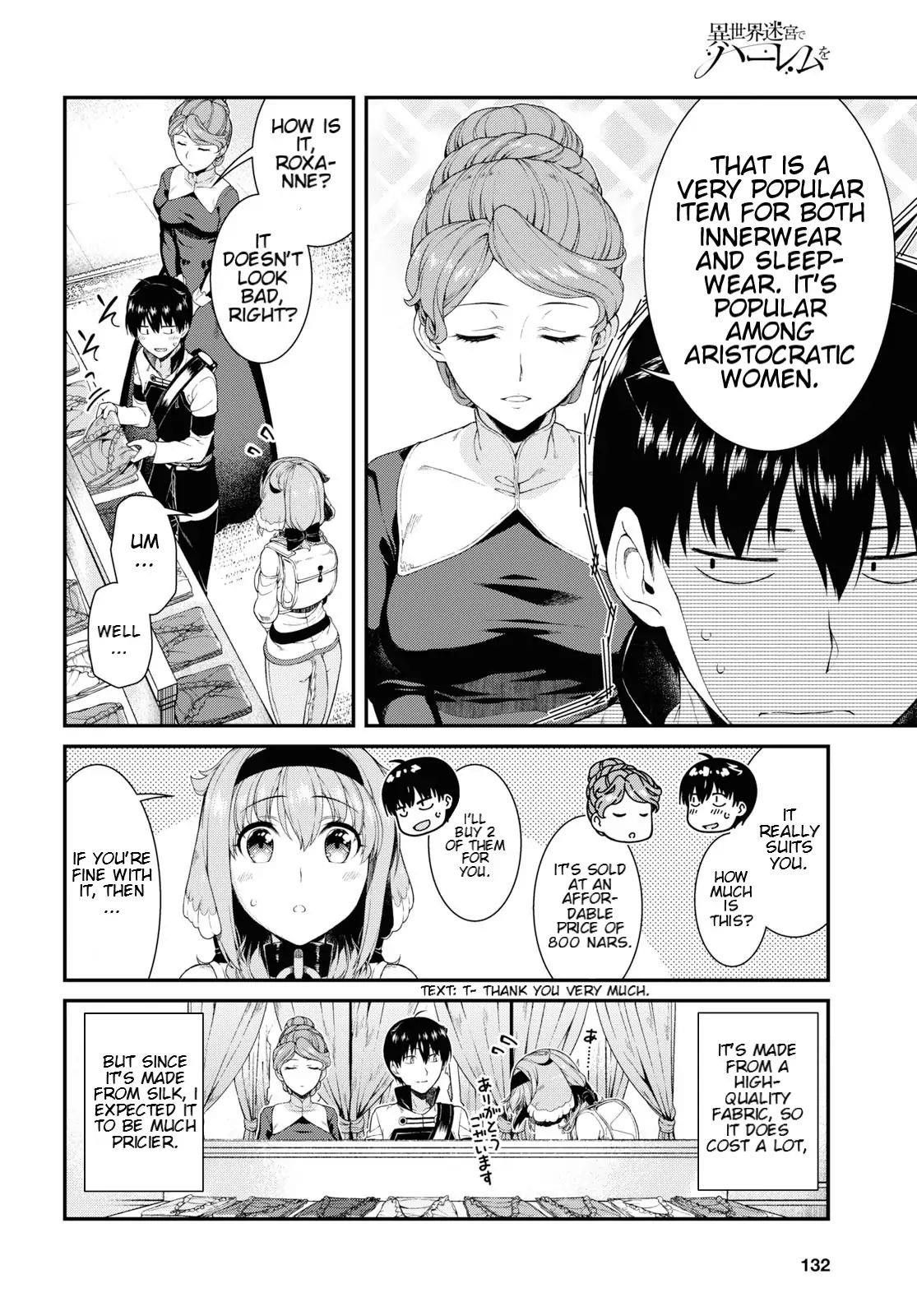 Isekai Meikyuu De Harem O Chapter 35 - Page 18 in English