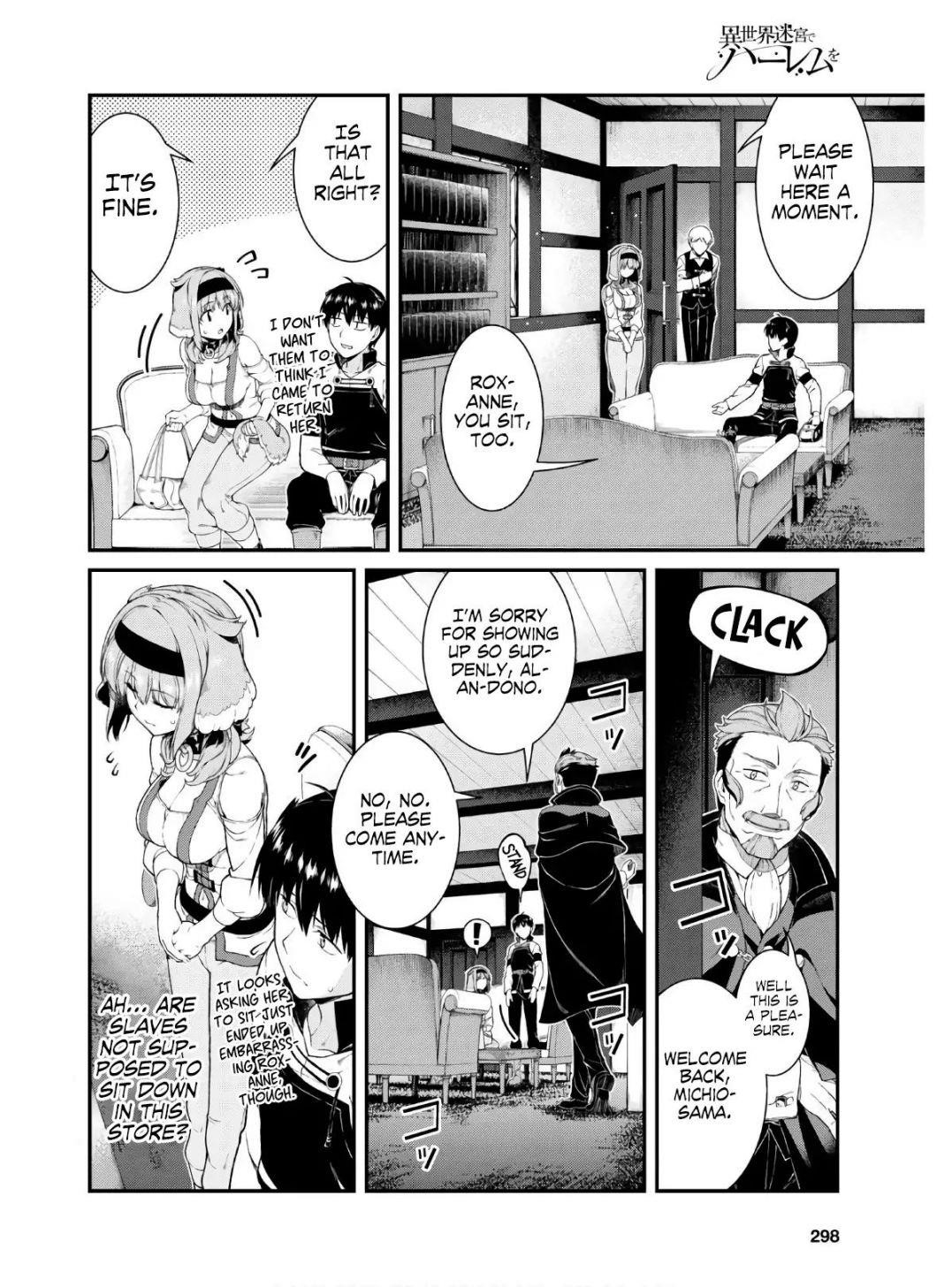Isekai Meikyuu De Harem O Chapter 37 - Page 16 in English