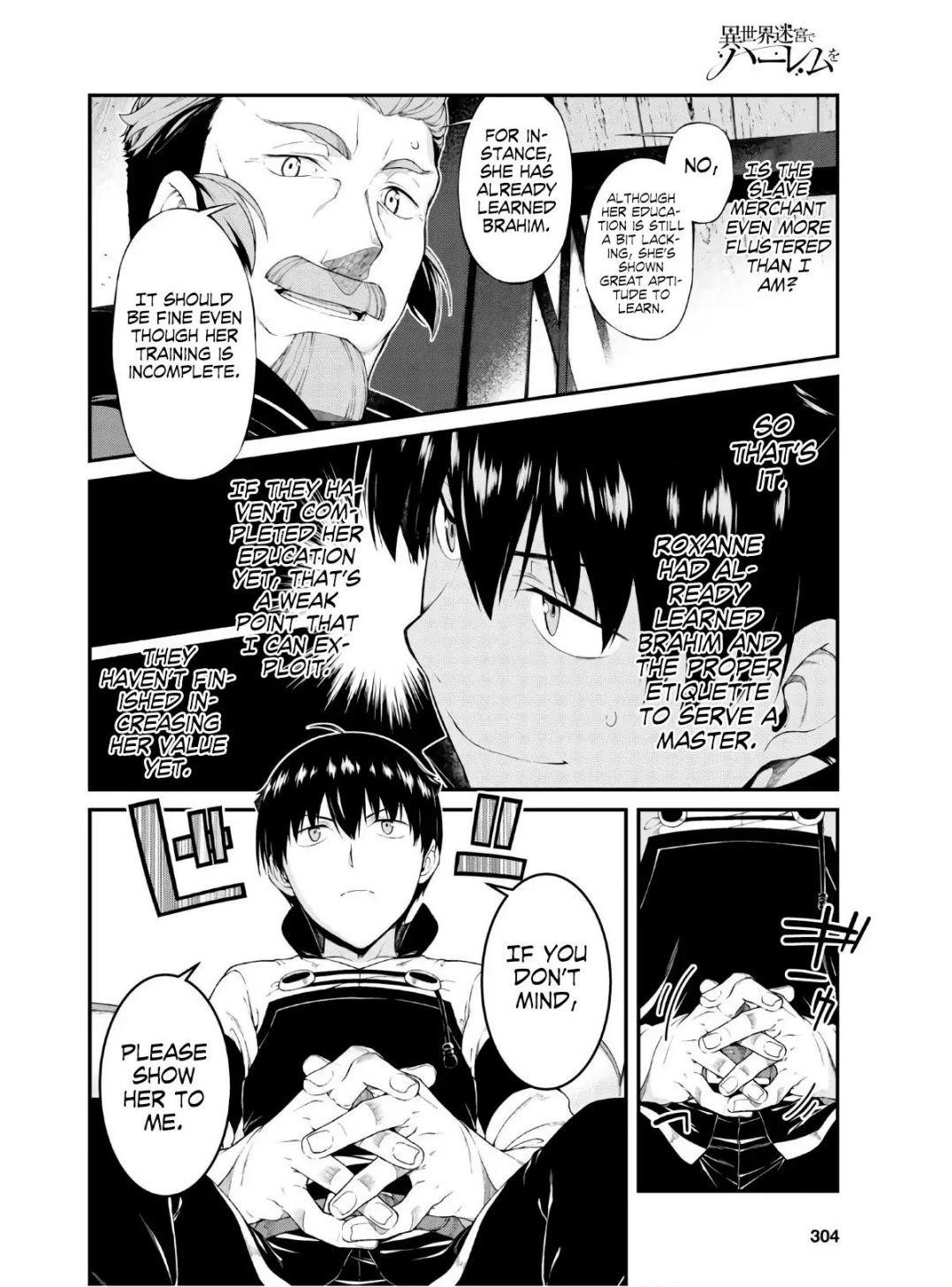 Isekai Meikyuu De Harem O Chapter 37 - Page 22 in English