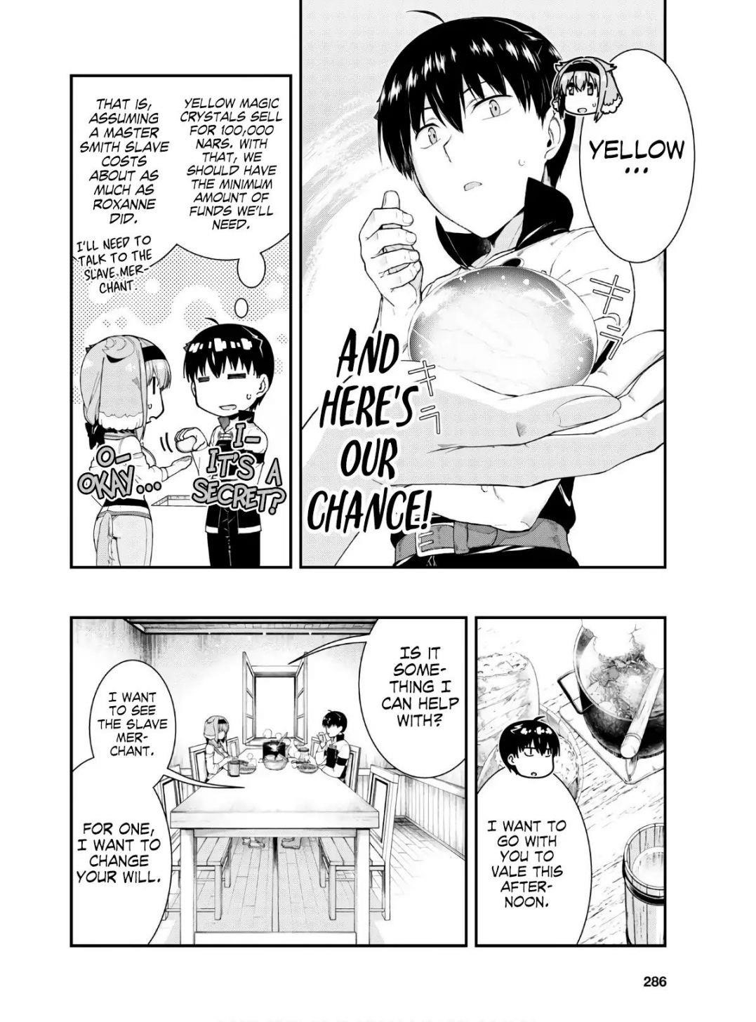 Isekai Meikyuu De Harem O Chapter 37 - Page 4 in English