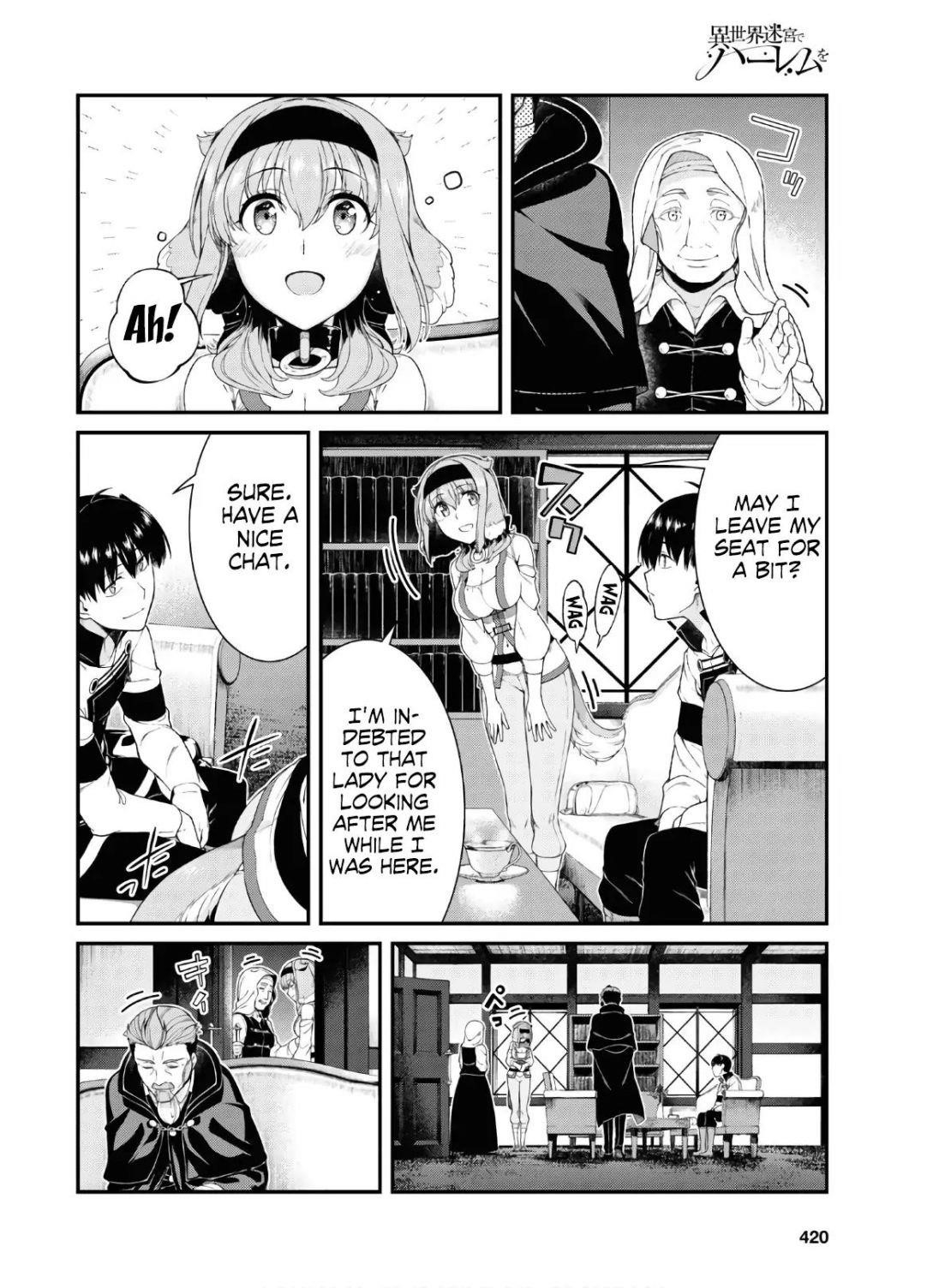 Isekai Meikyuu De Harem O Chapter 38 - Page 13 in English