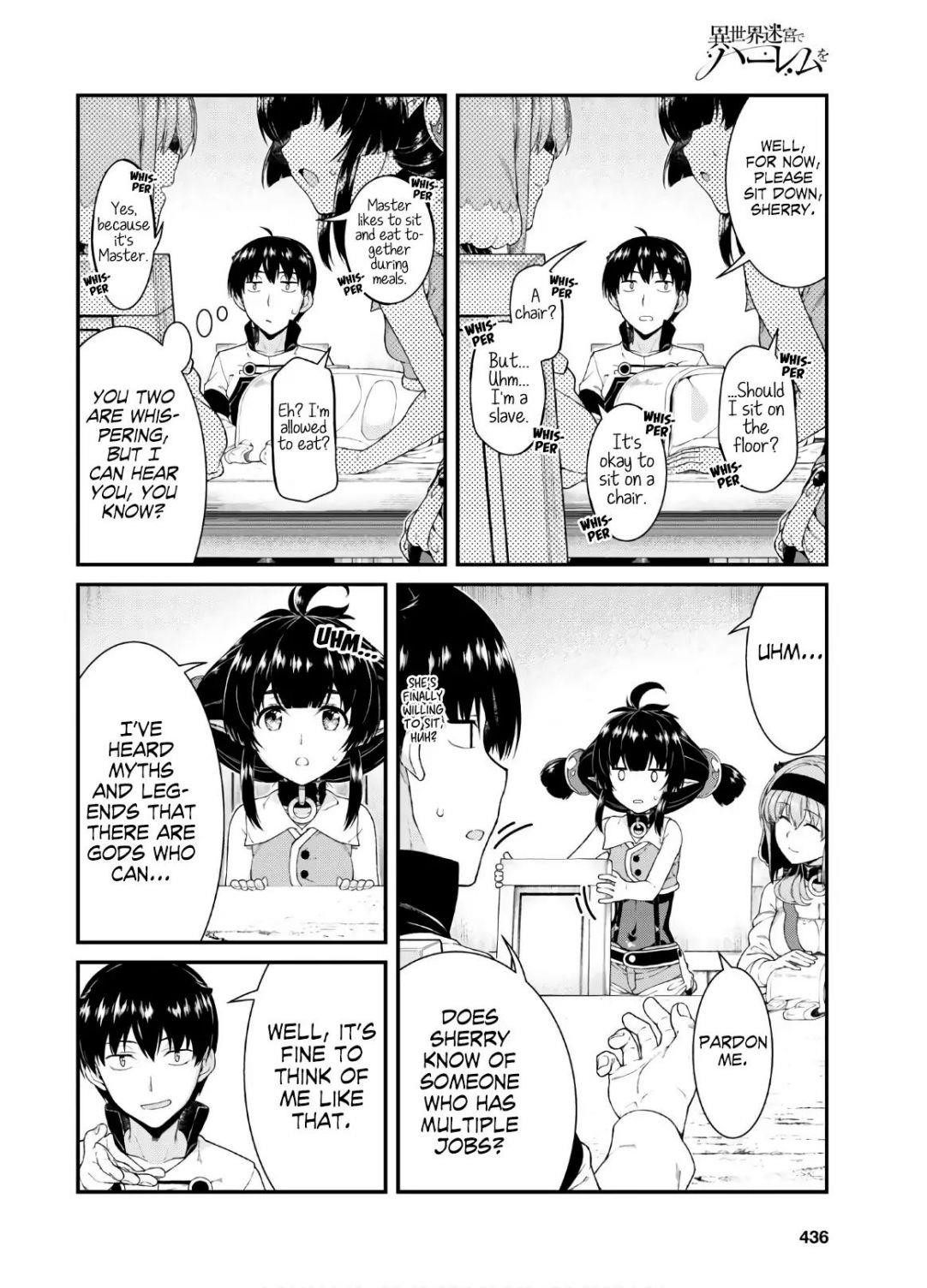 Isekai Meikyuu De Harem O Chapter 38 - Page 29 in English