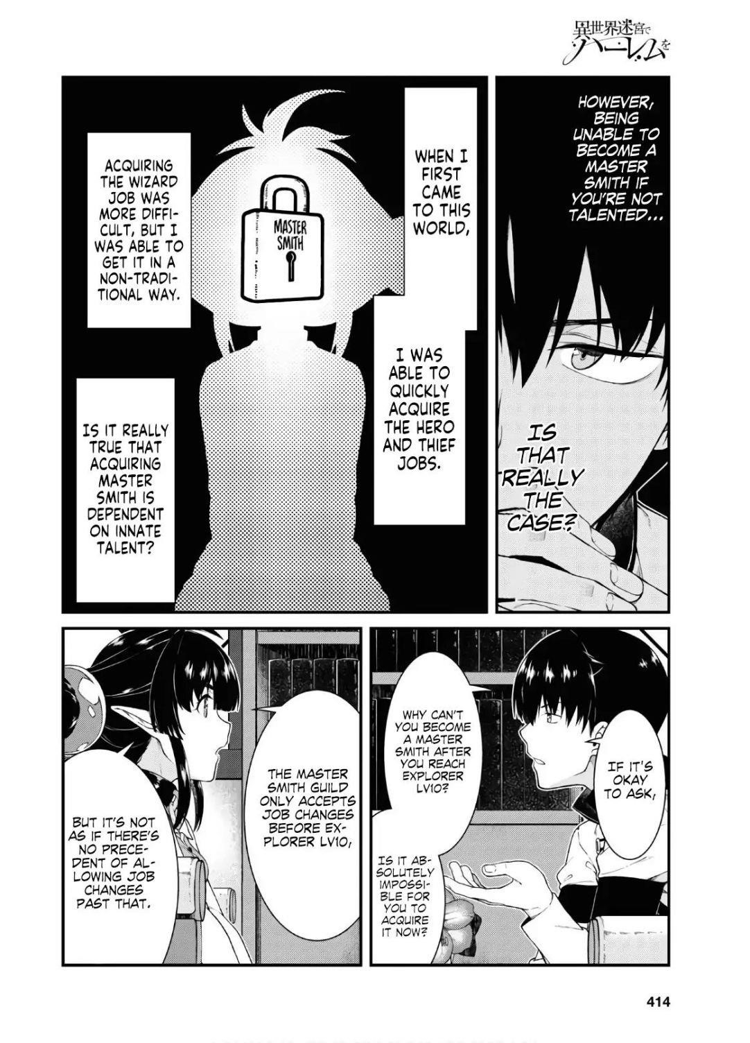 Isekai Meikyuu De Harem O Chapter 38 - Page 7 in English