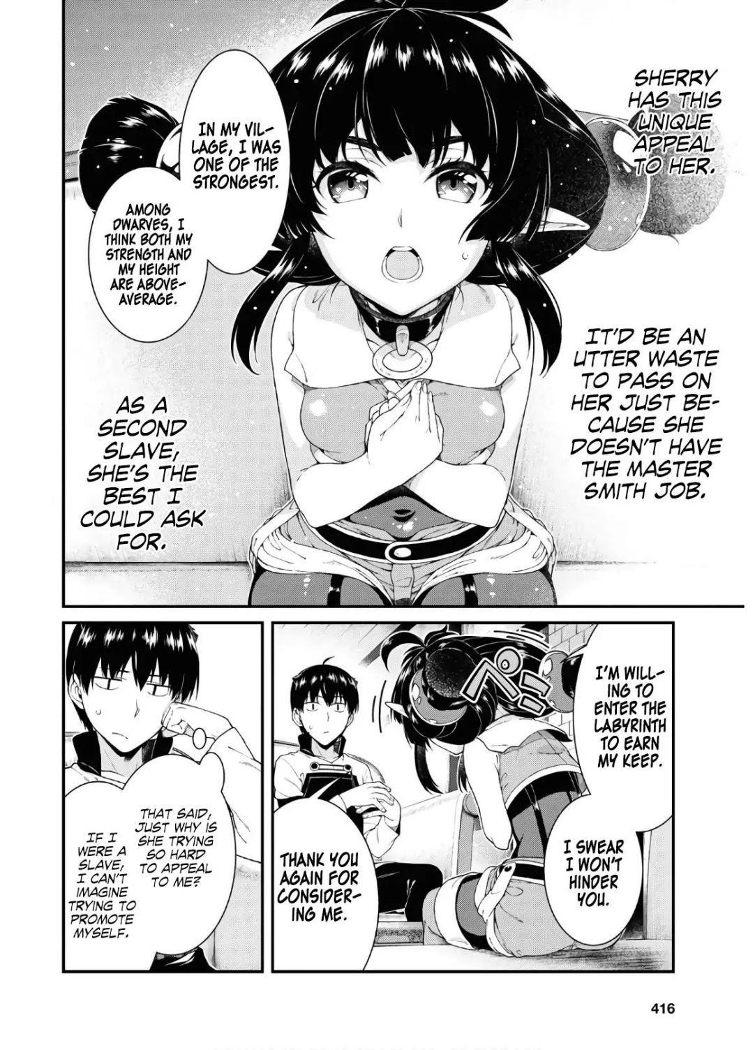 Isekai Meikyuu De Harem O Chapter 38 - Page 9 in English