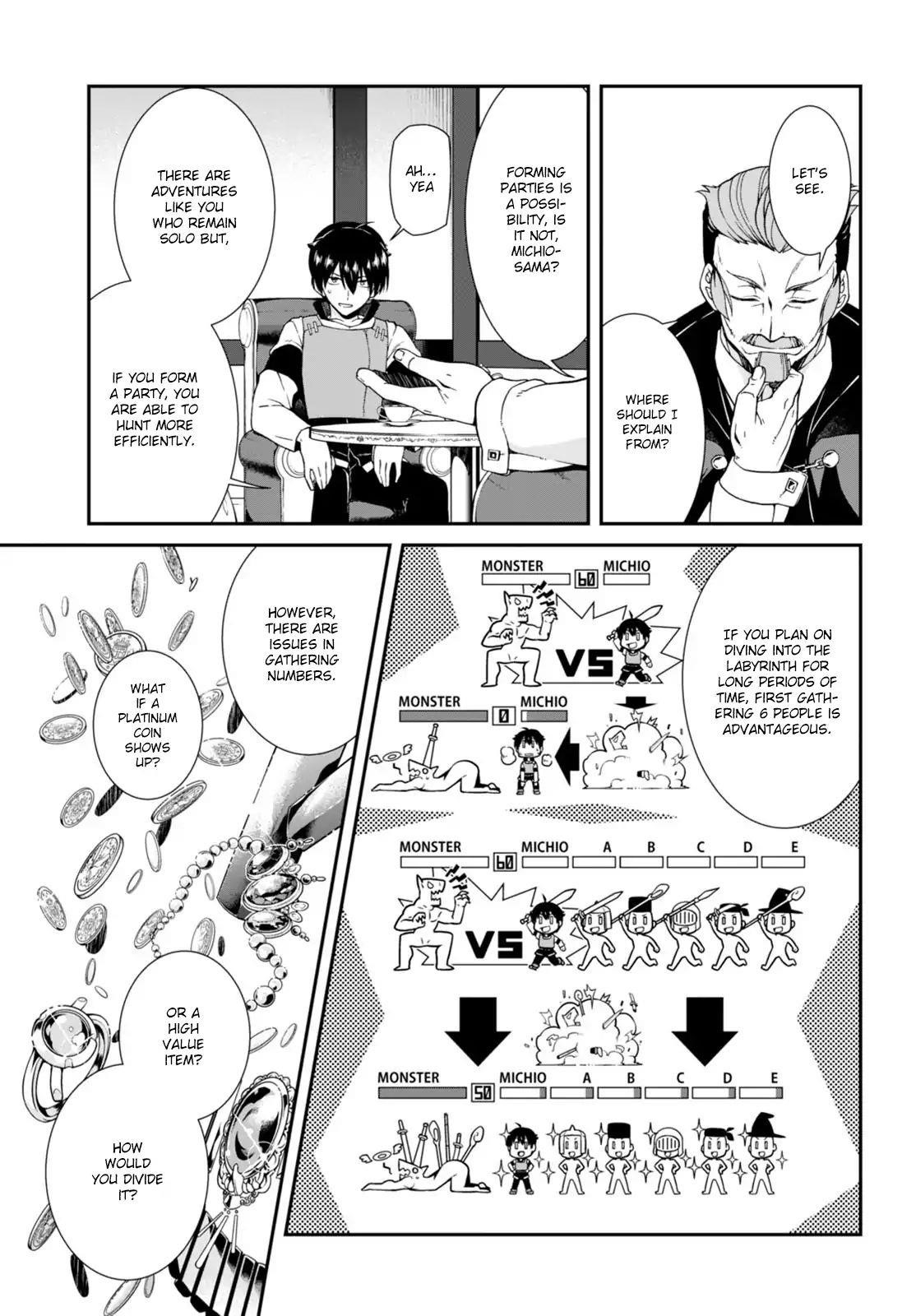 Isekai Meikyuu De Harem O Chapter 4 - Page 3 in English