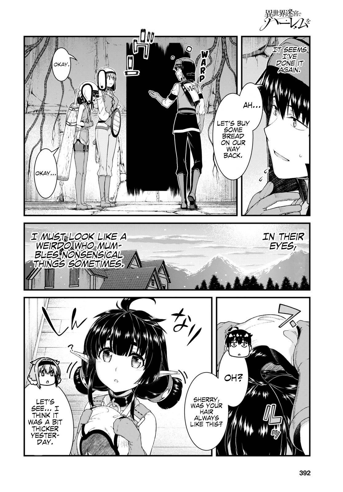 Isekai Meikyuu De Harem O Chapter 46 - Page 14 in English