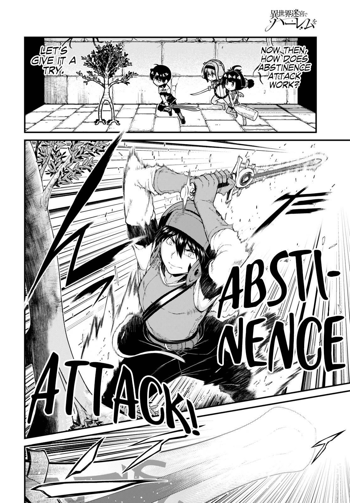Isekai Meikyuu De Harem O Chapter 46 - Page 4 in English