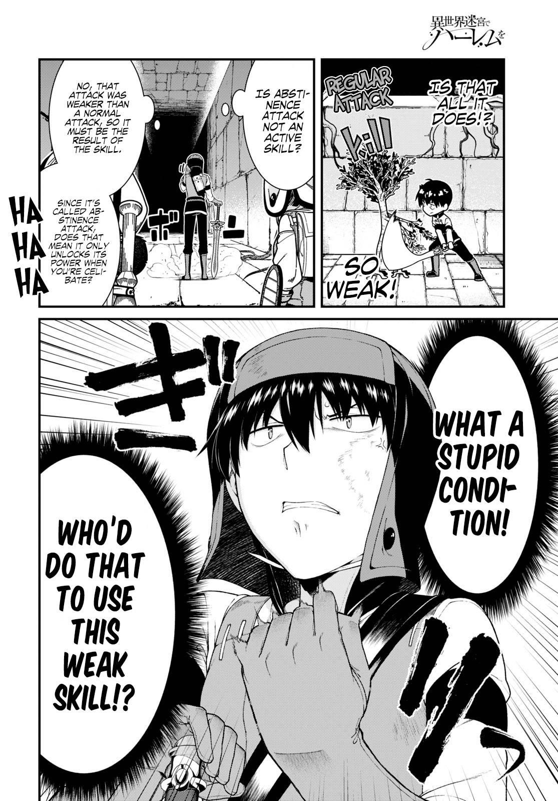 Isekai Meikyuu De Harem O Chapter 46 - Page 6 in English