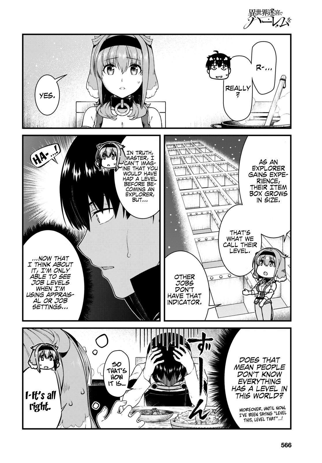 Isekai Meikyuu De Harem O Chapter 47 - Page 6 in English
