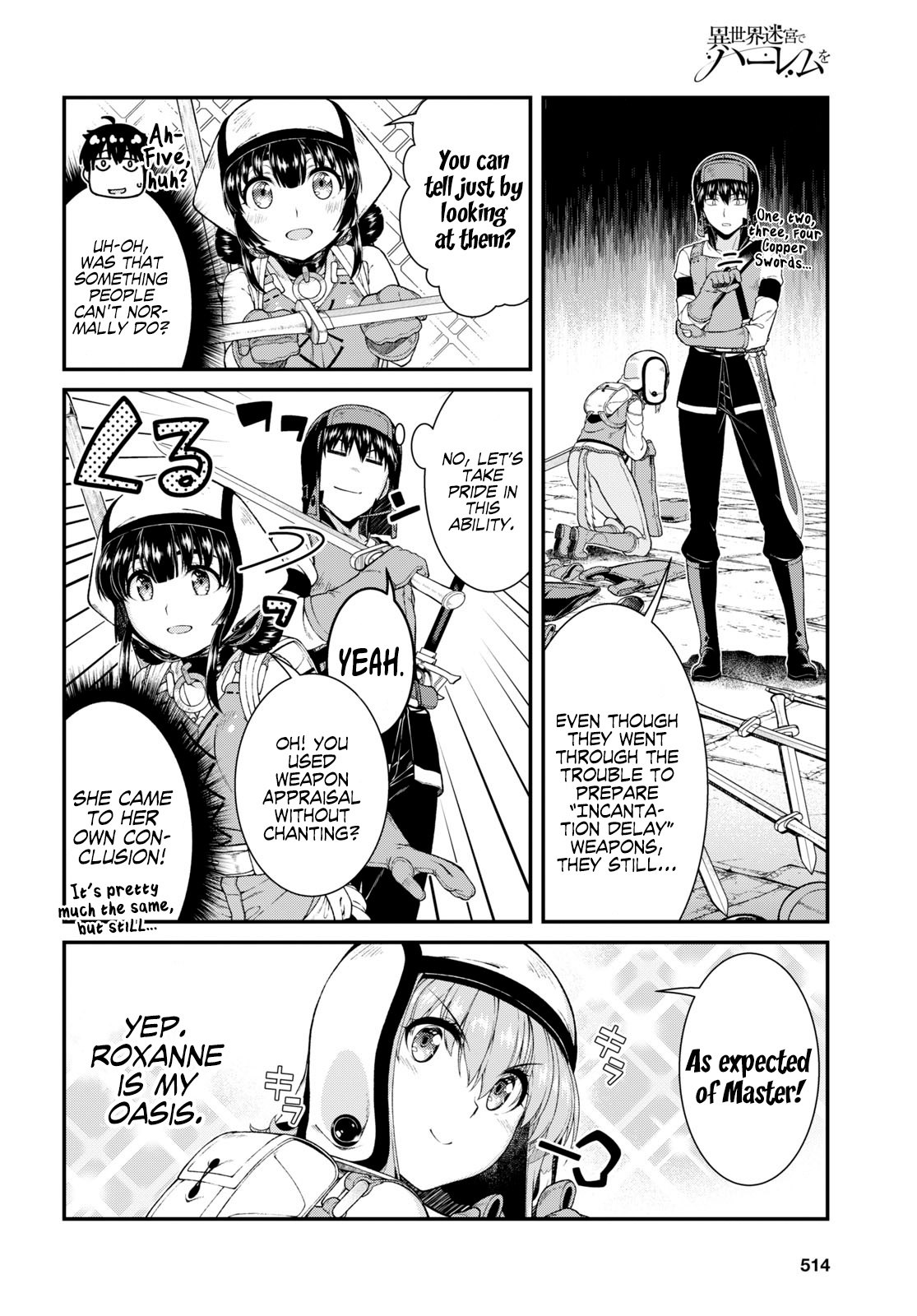 Isekai Meikyuu De Harem O Chapter 49 - Page 7 in English