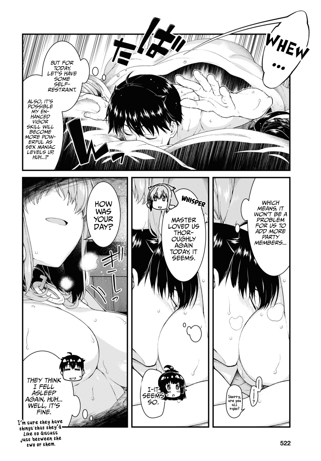 Isekai Meikyuu De Harem O Chapter 50 - Page 11 in English