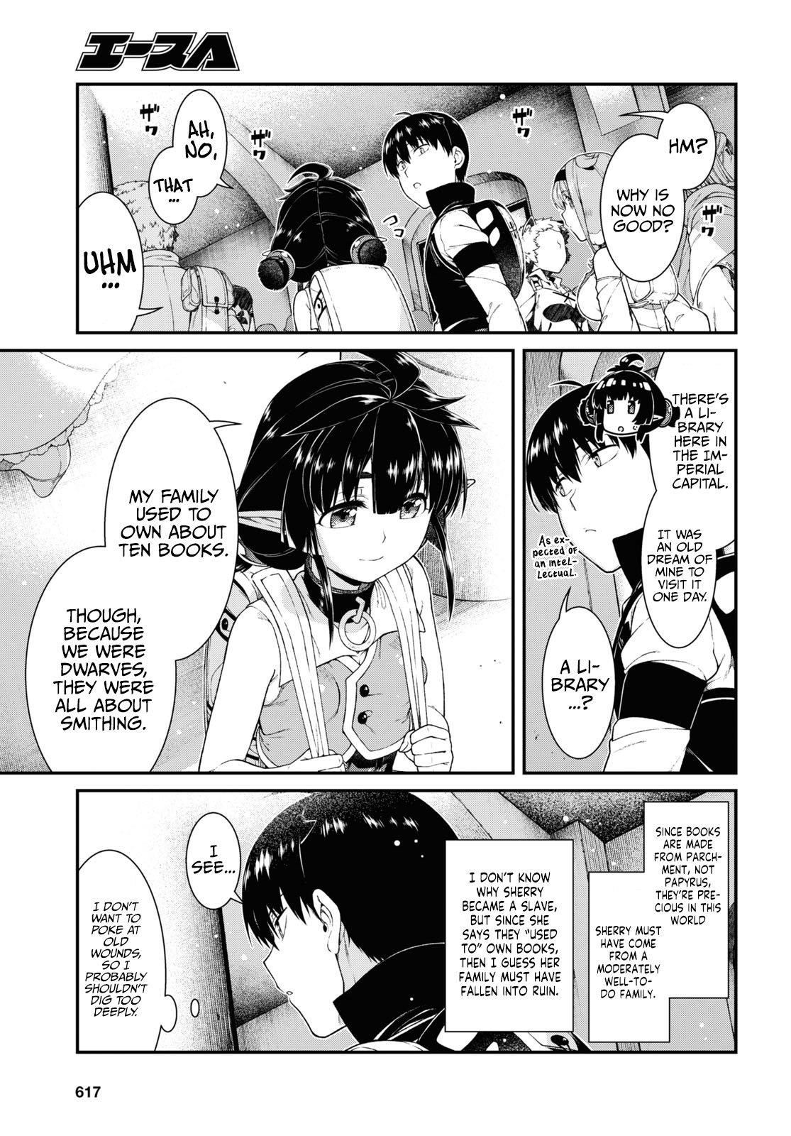 Isekai Meikyuu De Harem O Chapter 56 - Page 11 in English