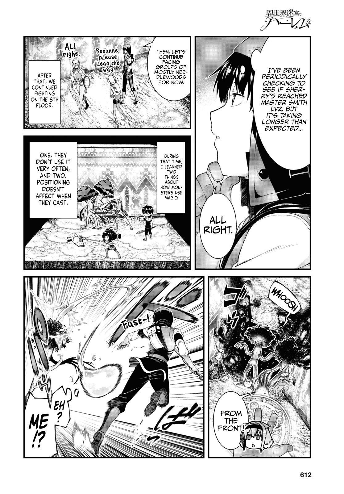Isekai Meikyuu De Harem O Chapter 56 - Page 6 in English