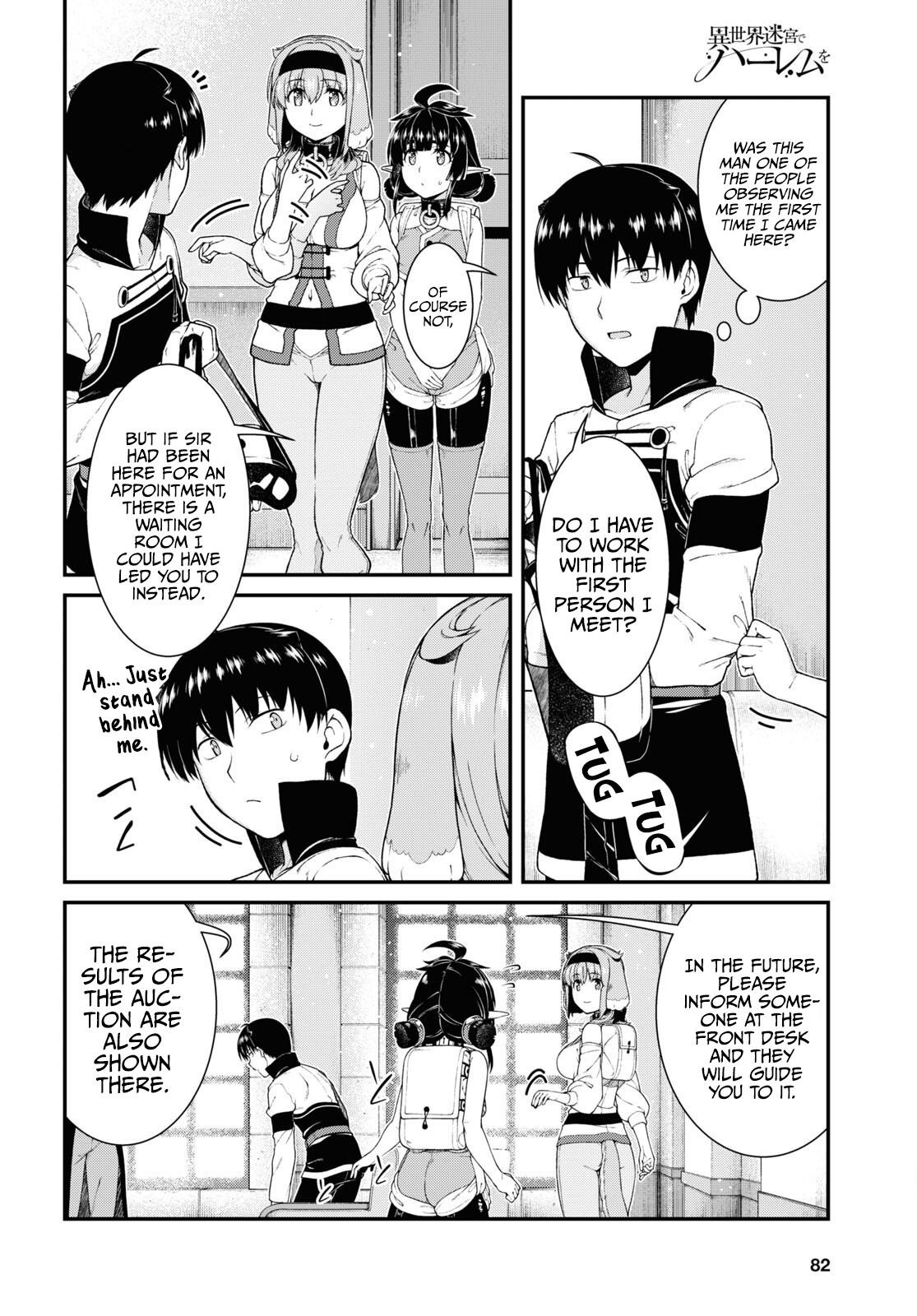 Isekai Meikyuu De Harem O Chapter 57 - Page 6 in English