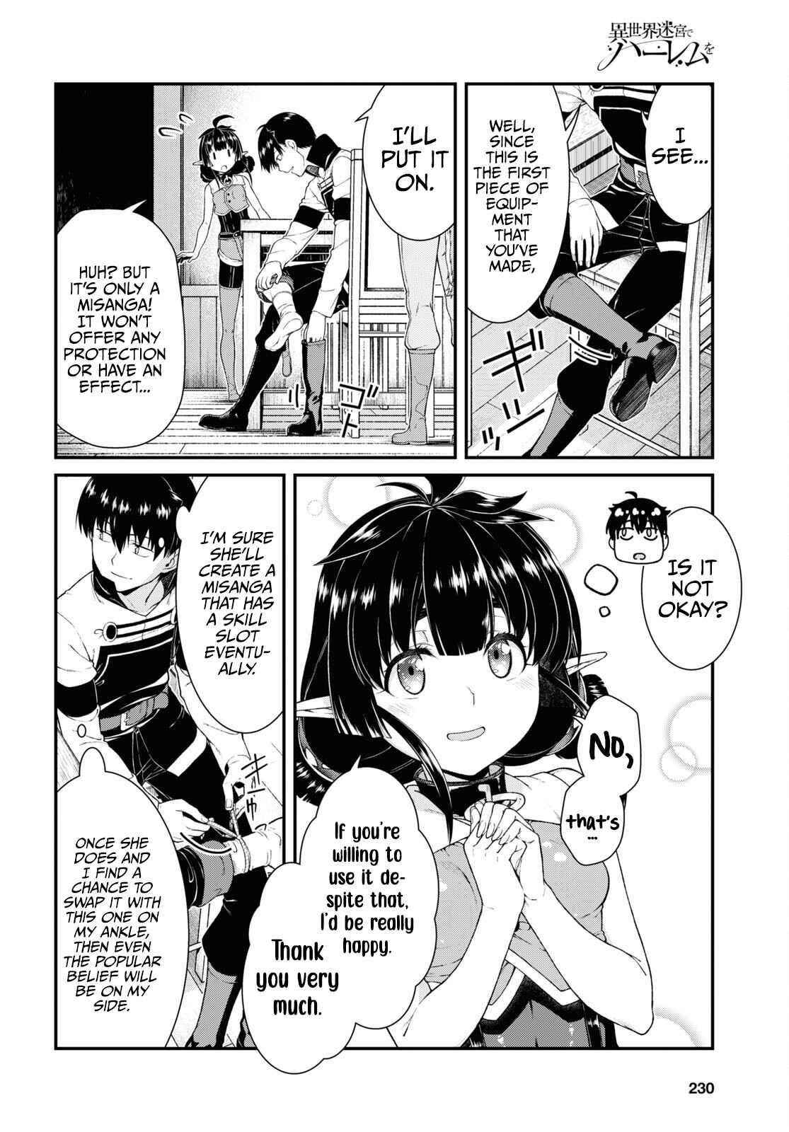 Isekai Meikyuu De Harem O Chapter 59 - Page 5 in English