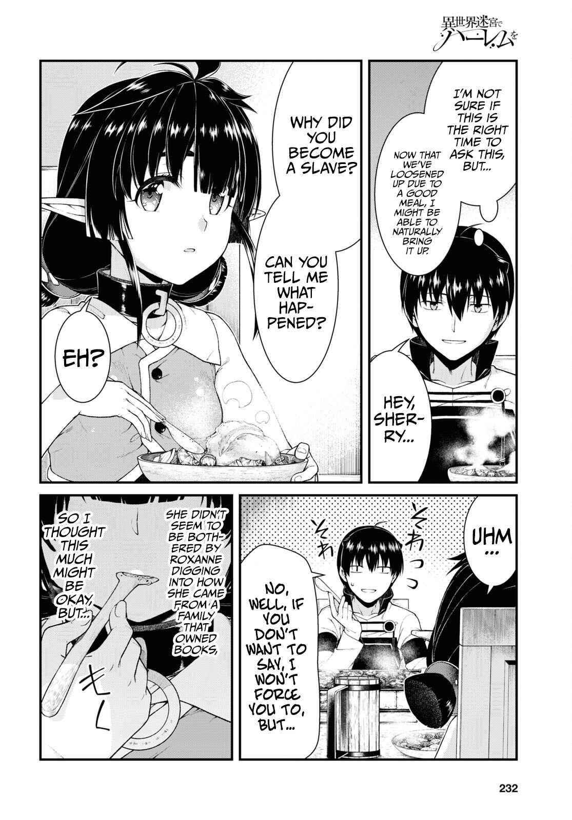 Isekai Meikyuu De Harem O Chapter 59 - Page 7 in English