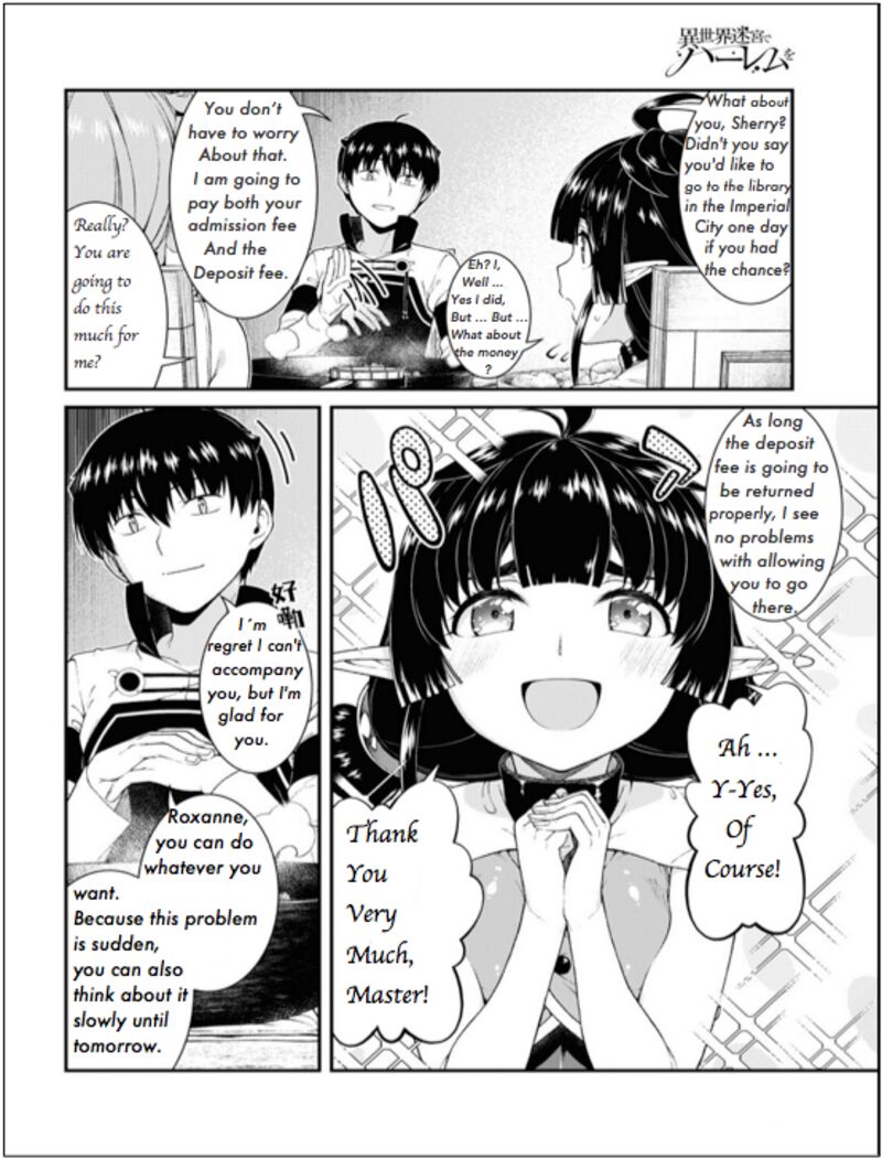 Isekai Meikyuu De Harem O Chapter 62 - Page 10 in English
