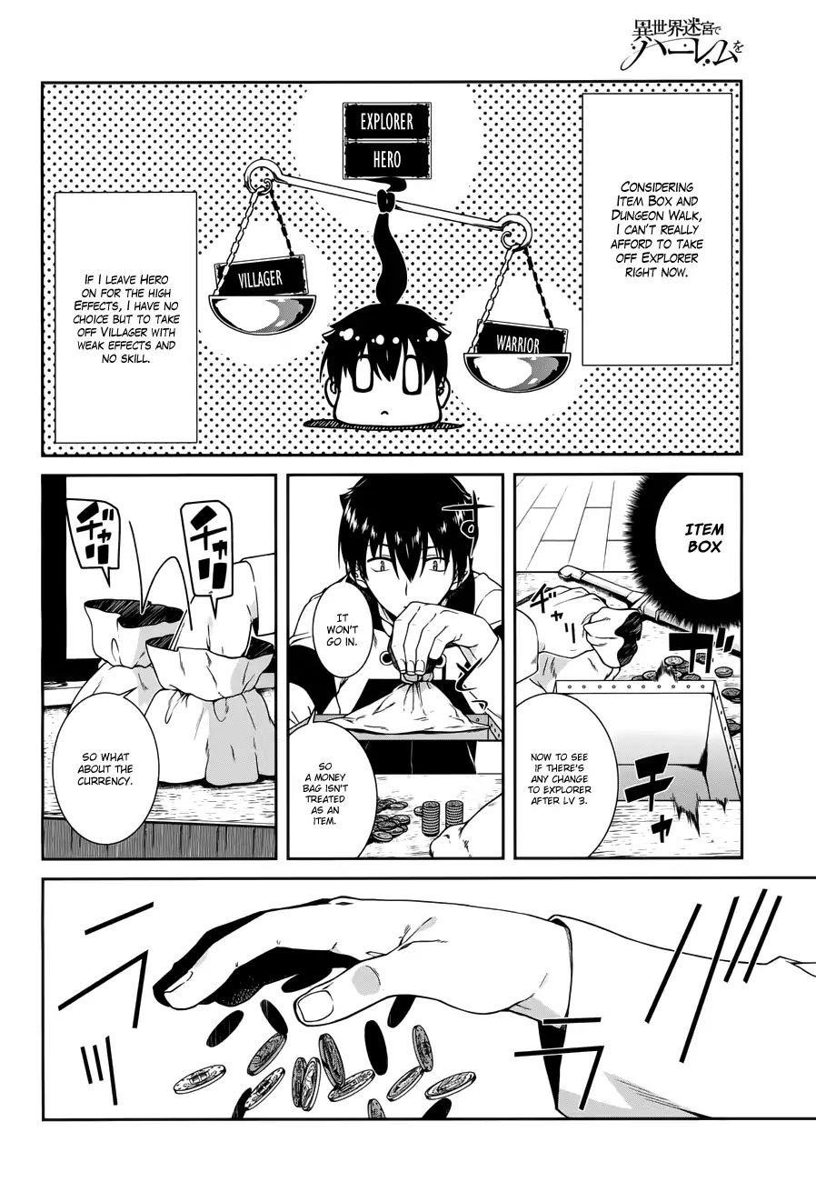 Isekai Meikyuu De Harem O Chapter 7 - Page 6 in English