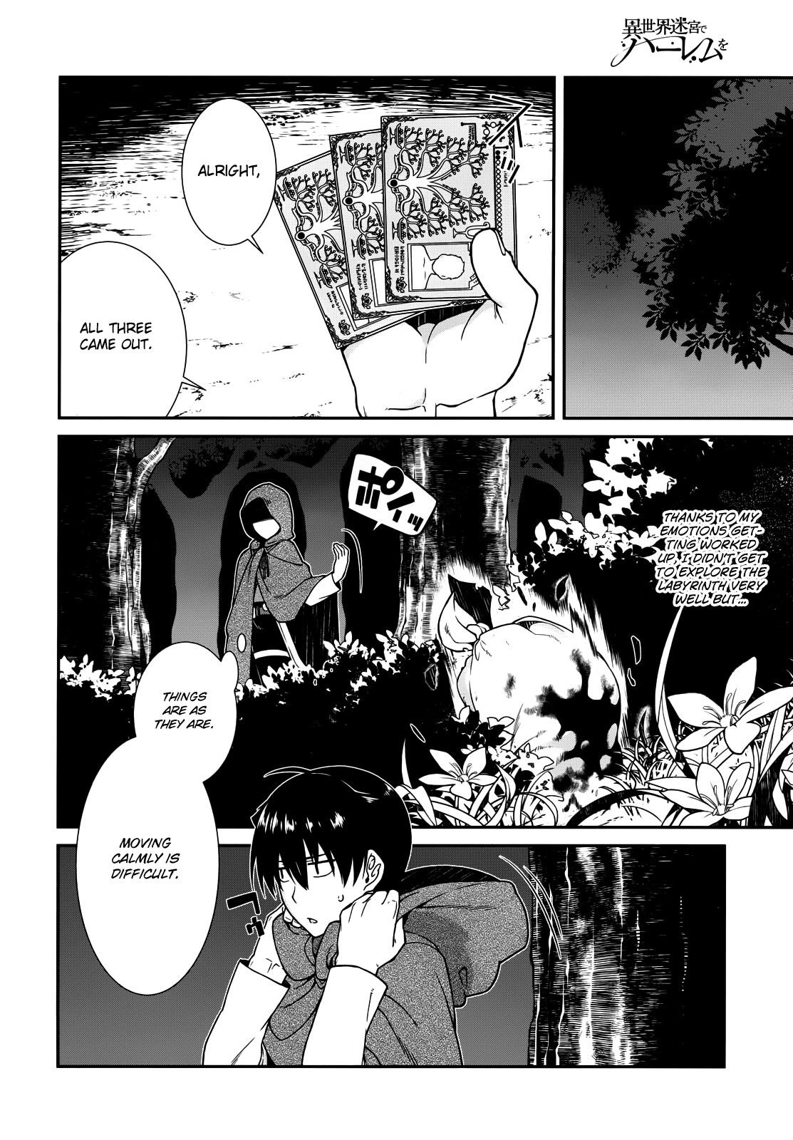 Isekai Meikyuu De Harem O Chapter 8 - Page 28 in English