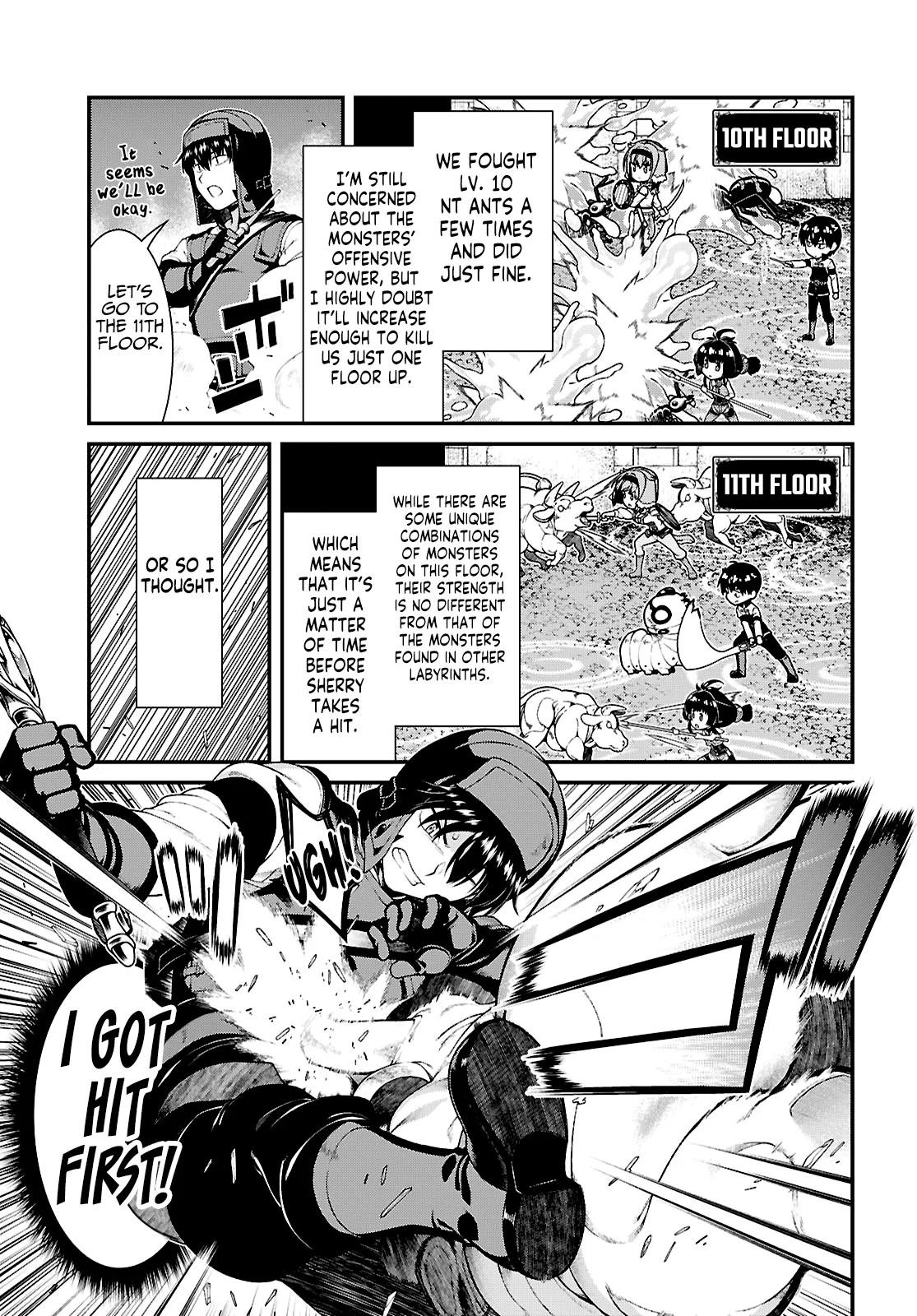 Isekai Meikyuu De Harem O Chapter 89 - Page 17 in English
