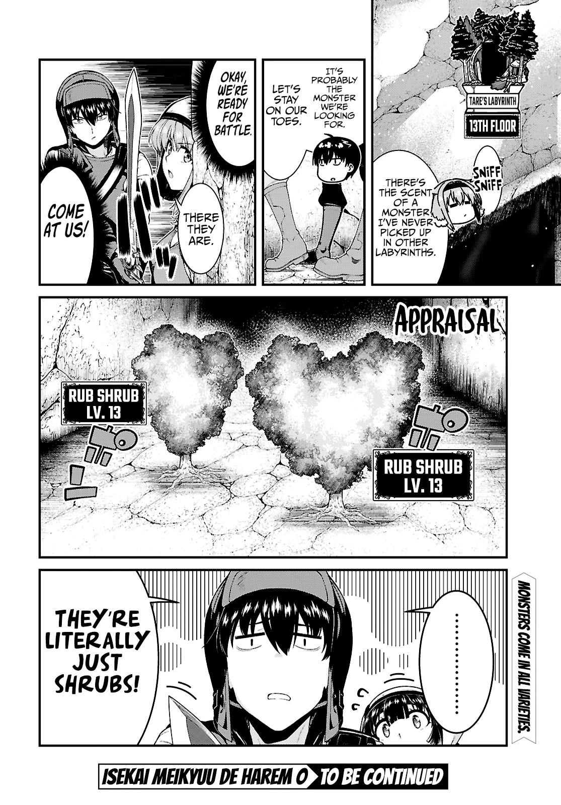 Isekai Meikyuu De Harem O Chapter 89 - Page 20 in English