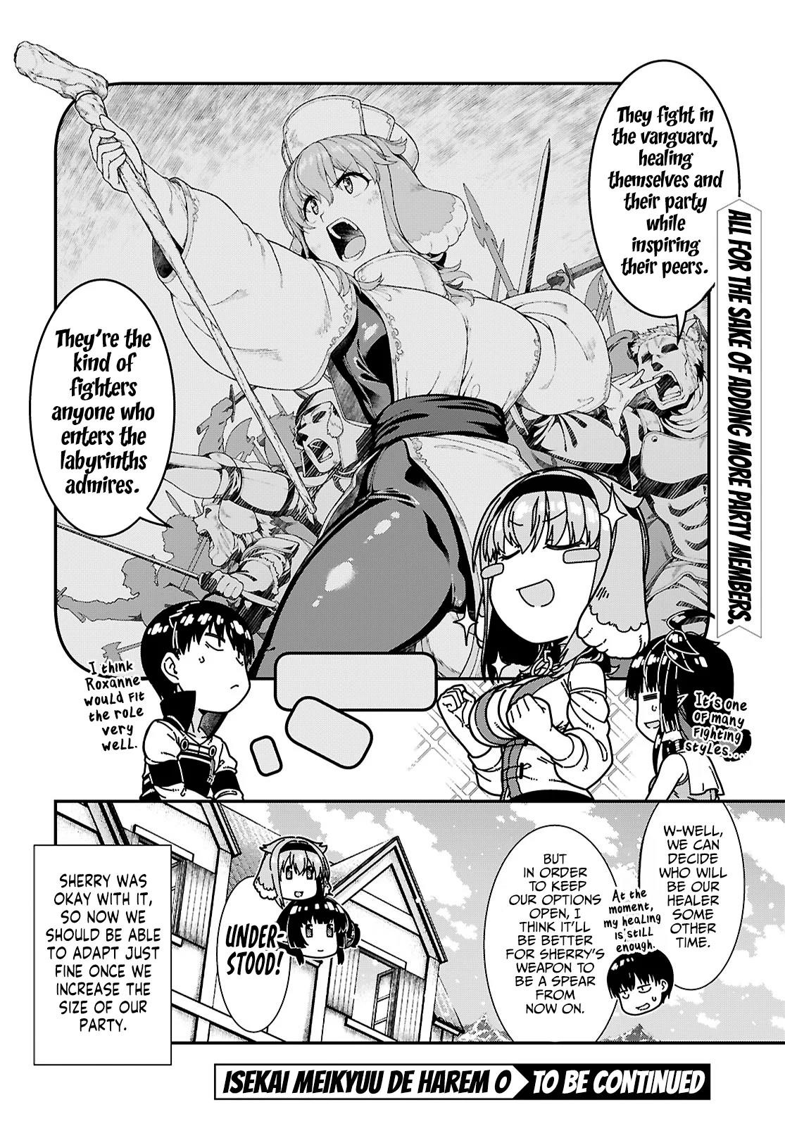 Isekai Meikyuu De Harem O Chapter 91 - Page 10 in English
