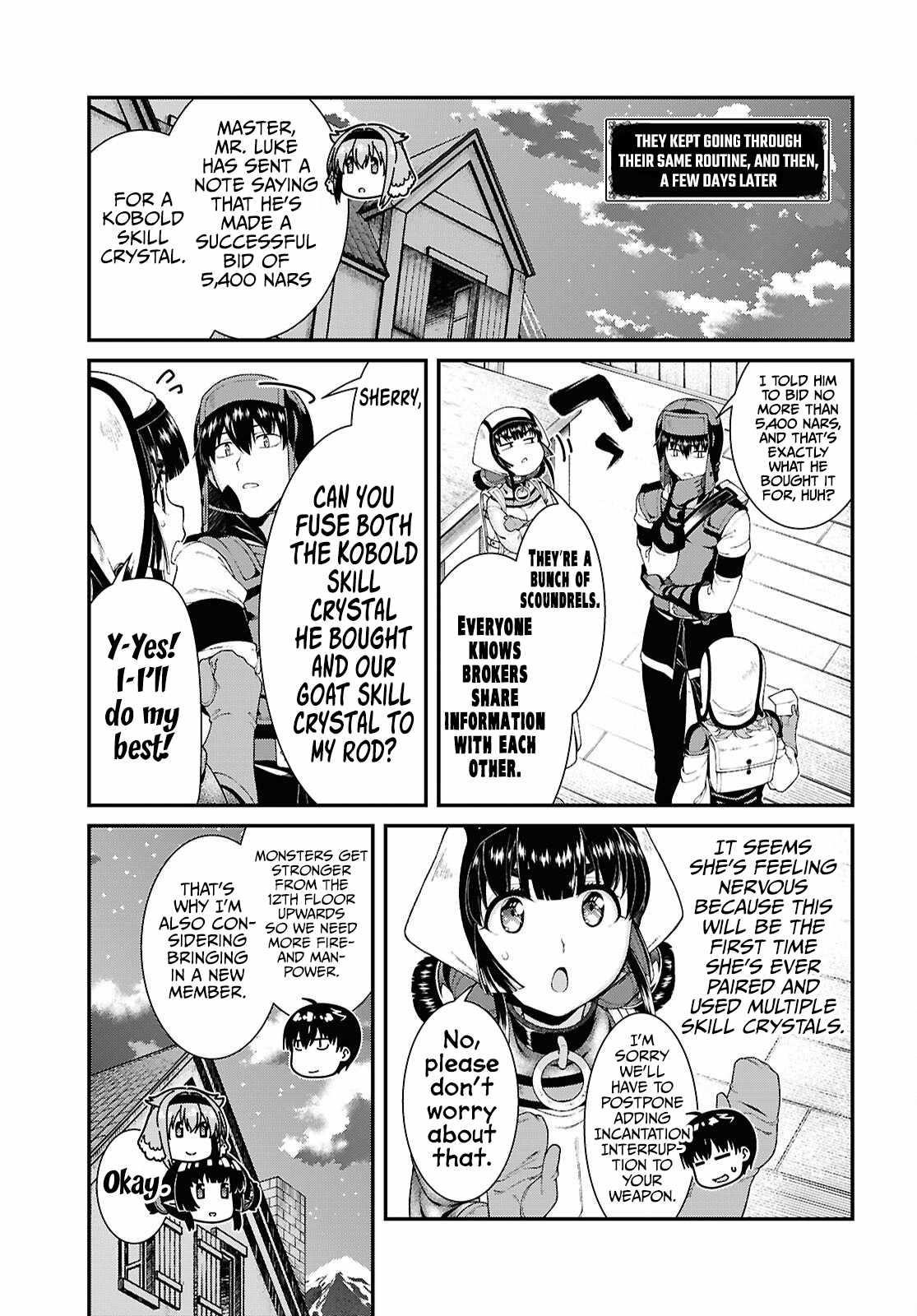 Isekai Meikyuu De Harem O Chapter 94 - Page 9 in English
