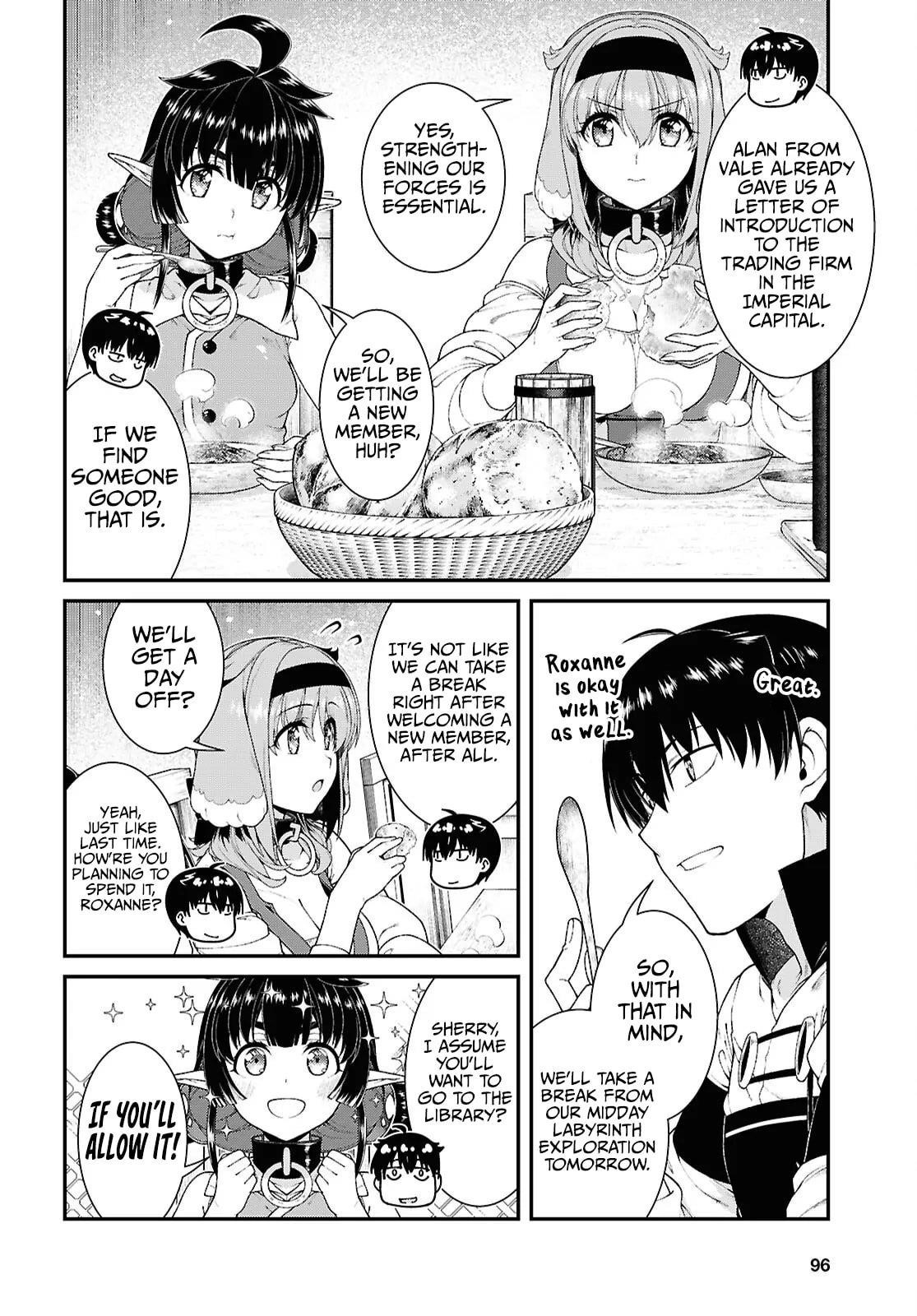 Isekai Meikyuu De Harem O Chapter 98 - Page 11 in English