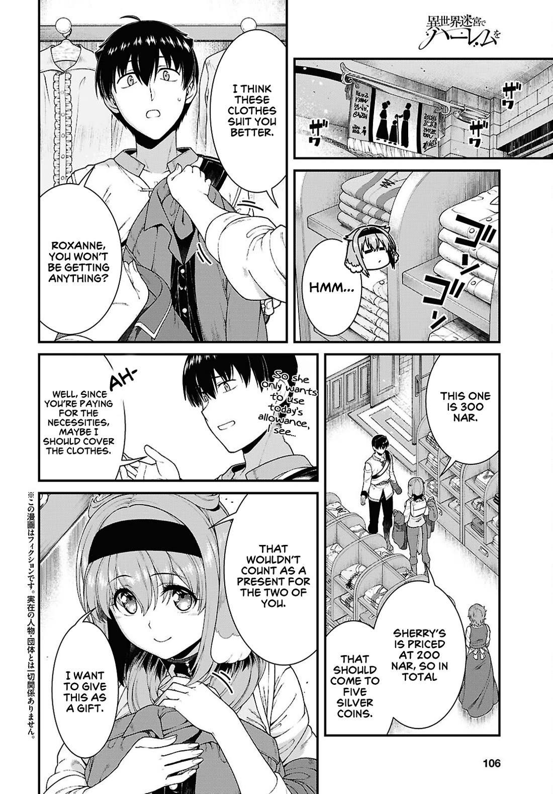 Isekai Meikyuu De Harem O Chapter 99 - Page 3 in English