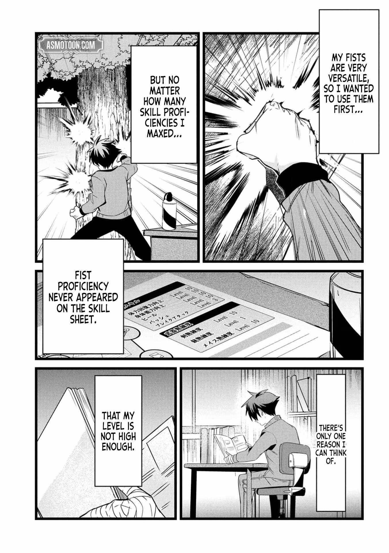 Reincarnation of the Online Game Addict ~ I Can’t Use the Overpowered Fists That Made Me the Fist King, so Now I Swing a Club for Eight Hours a Day Chapter 13 - Page 6 in English