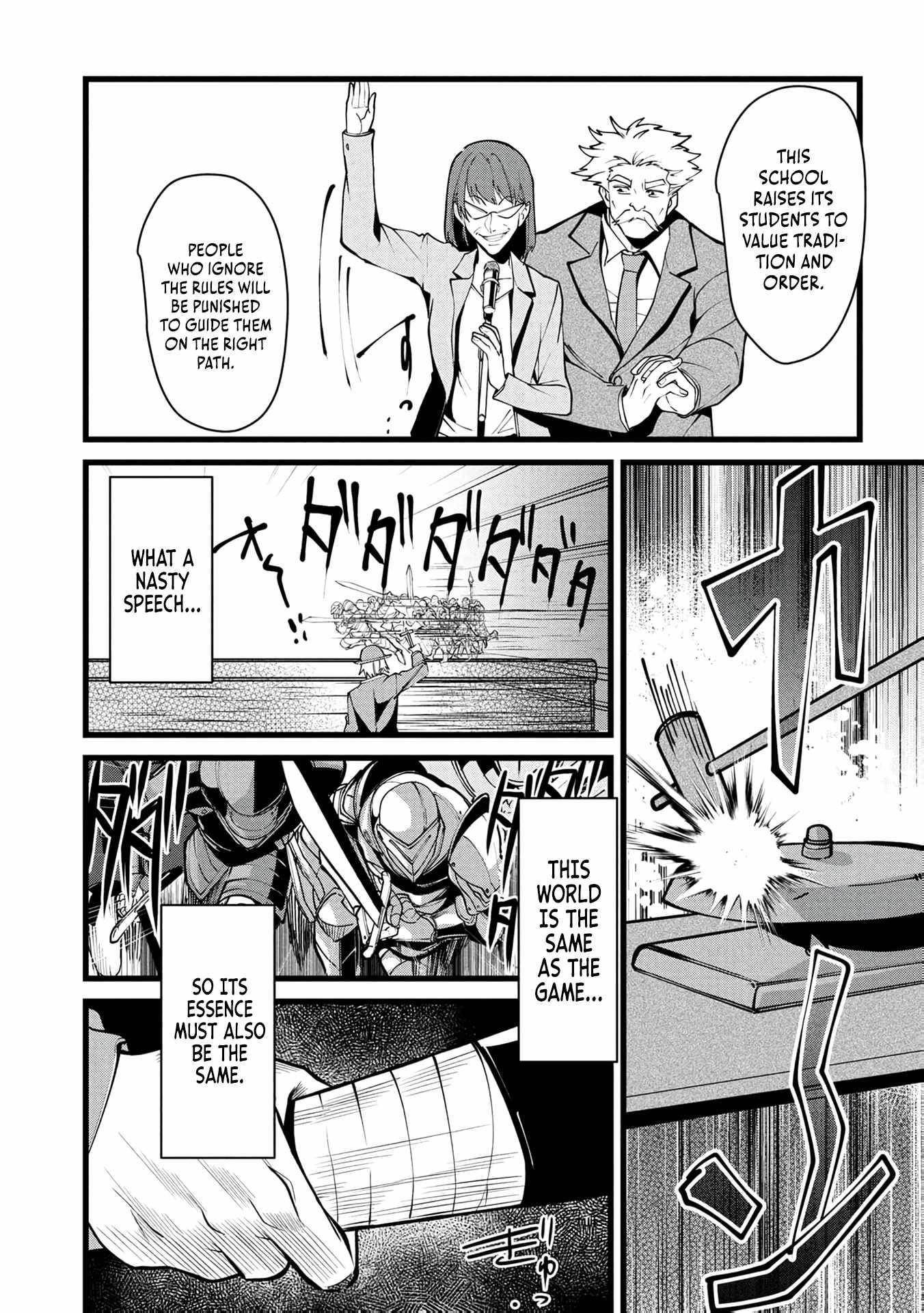 Reincarnation of the Online Game Addict ~ I Can’t Use the Overpowered Fists That Made Me the Fist King, so Now I Swing a Club for Eight Hours a Day Chapter 15 - Page 9 in English