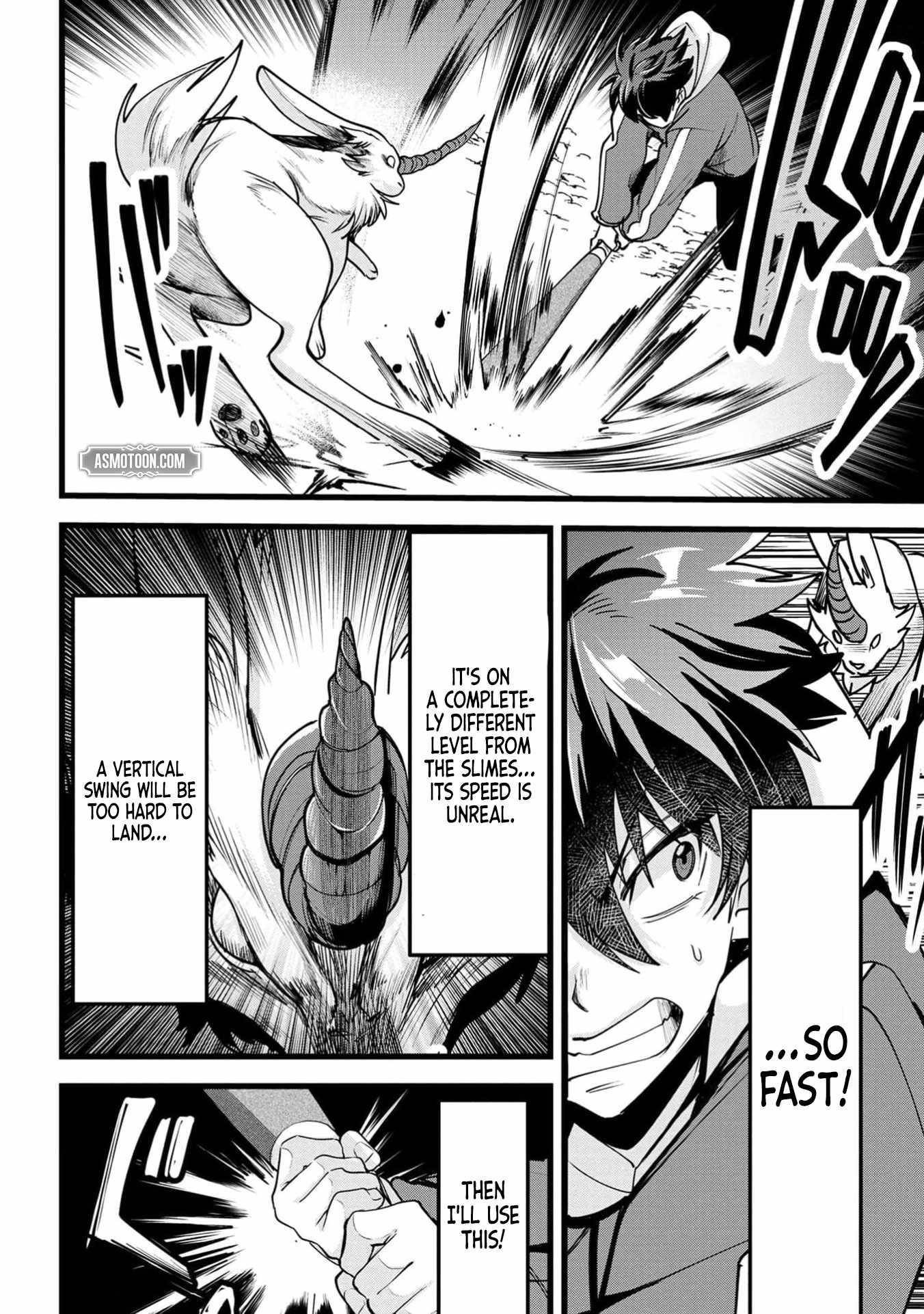Reincarnation of the Online Game Addict ~ I Can’t Use the Overpowered Fists That Made Me the Fist King, so Now I Swing a Club for Eight Hours a Day Chapter 2 - Page 11 in English