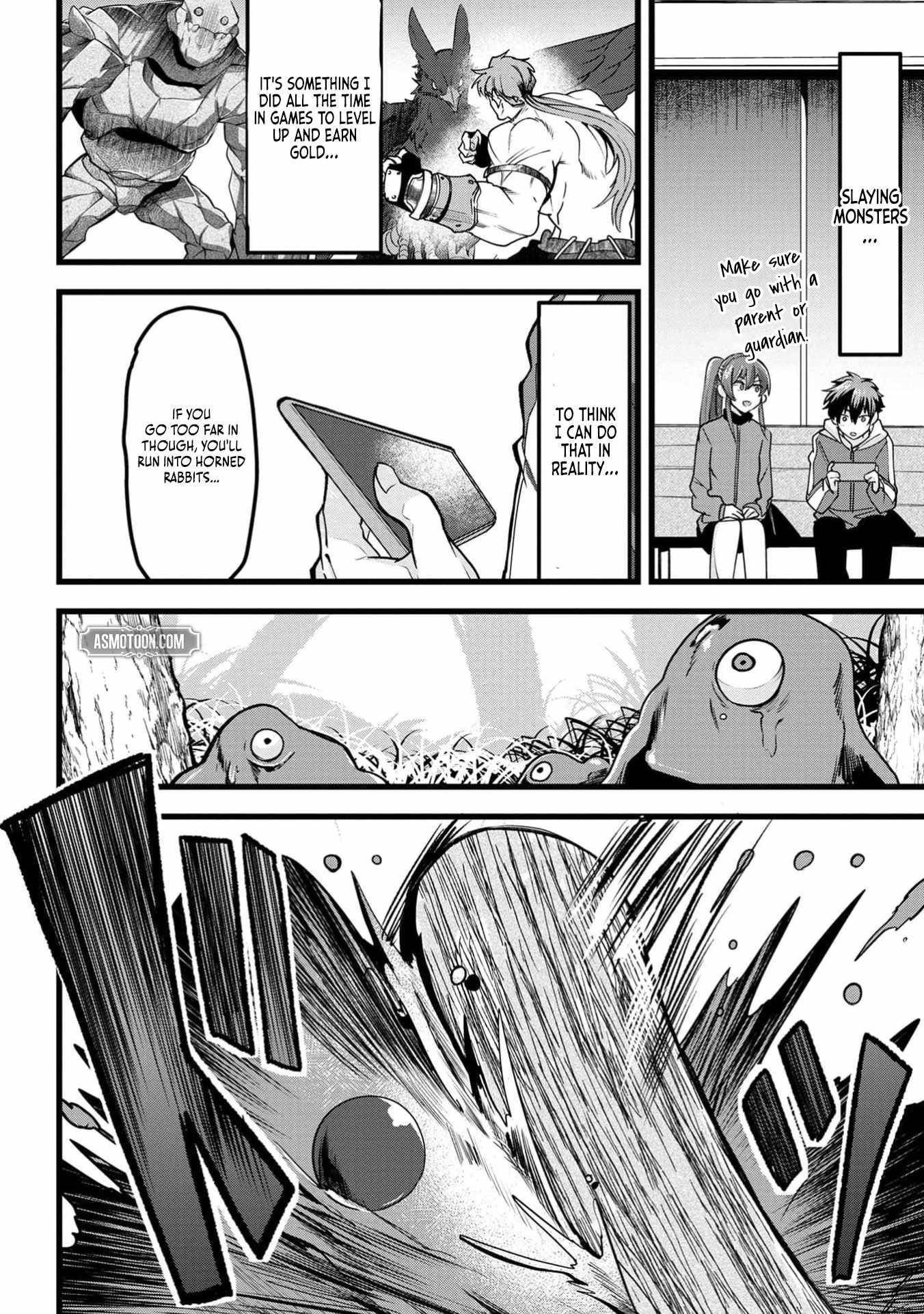 Reincarnation of the Online Game Addict ~ I Can’t Use the Overpowered Fists That Made Me the Fist King, so Now I Swing a Club for Eight Hours a Day Chapter 2 - Page 7 in English