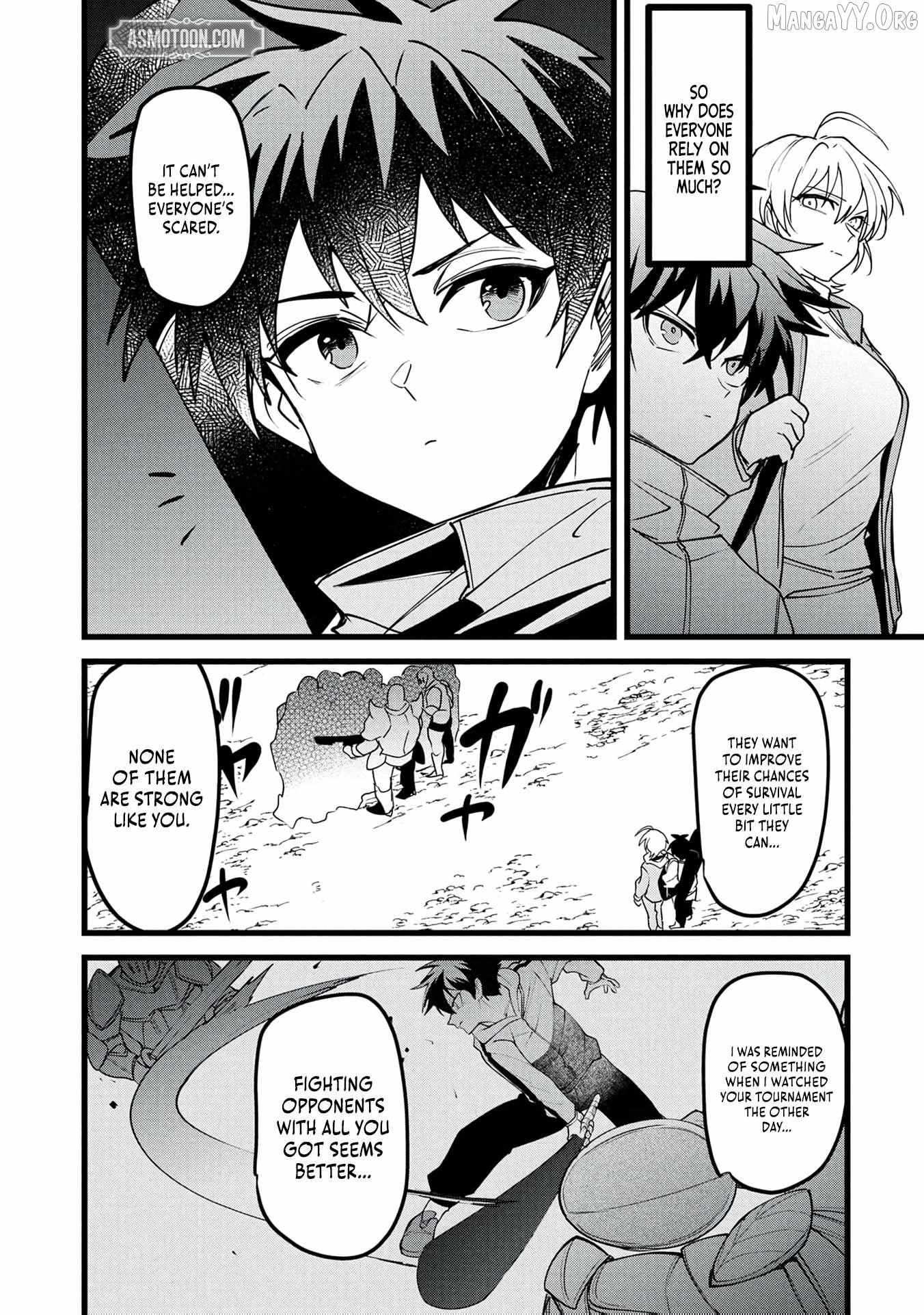Reincarnation of the Online Game Addict ~ I Can’t Use the Overpowered Fists That Made Me the Fist King, so Now I Swing a Club for Eight Hours a Day Chapter 21 - Page 10 in English
