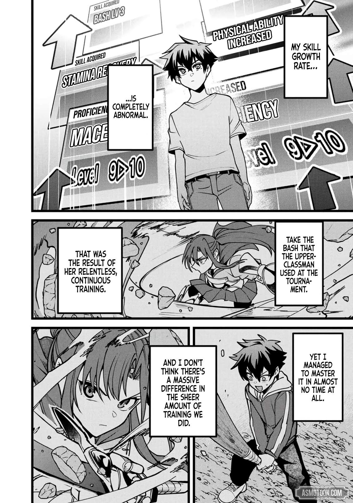 Reincarnation of the Online Game Addict ~ I Can’t Use the Overpowered Fists That Made Me the Fist King, so Now I Swing a Club for Eight Hours a Day Chapter 28 - Page 8 in English
