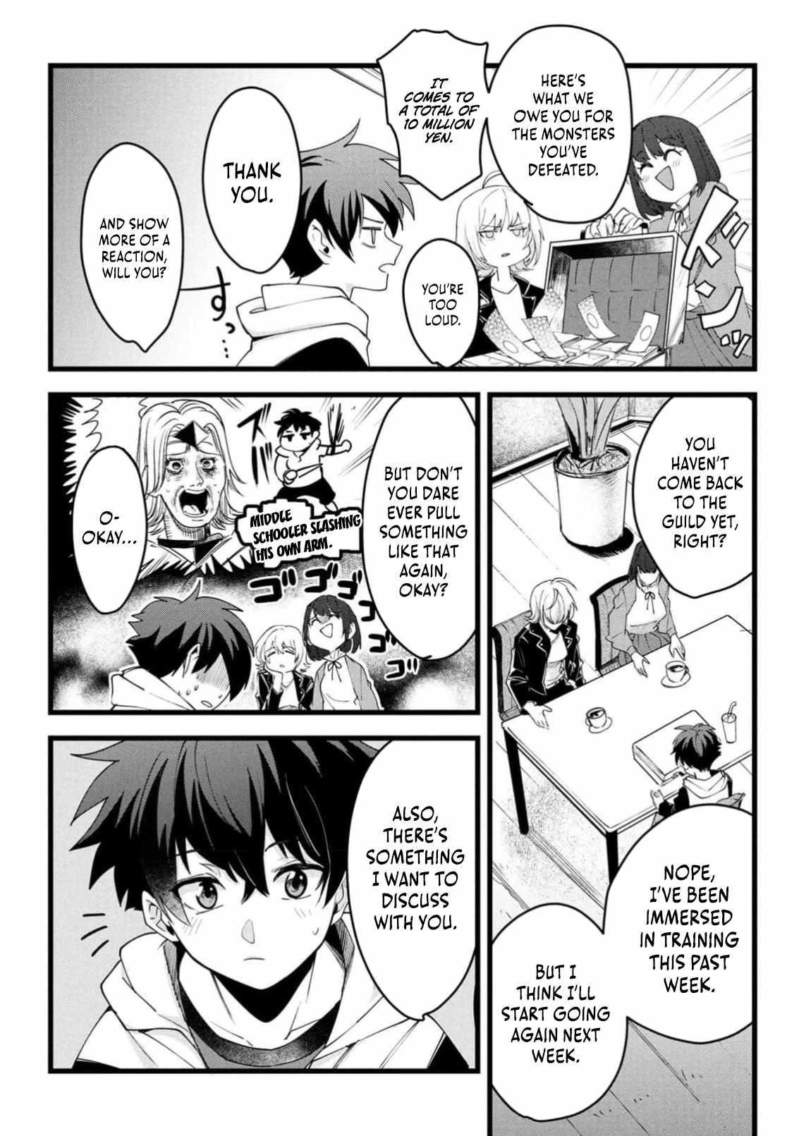 Reincarnation of the Online Game Addict ~ I Can’t Use the Overpowered Fists That Made Me the Fist King, so Now I Swing a Club for Eight Hours a Day Chapter 9 - Page 7 in English