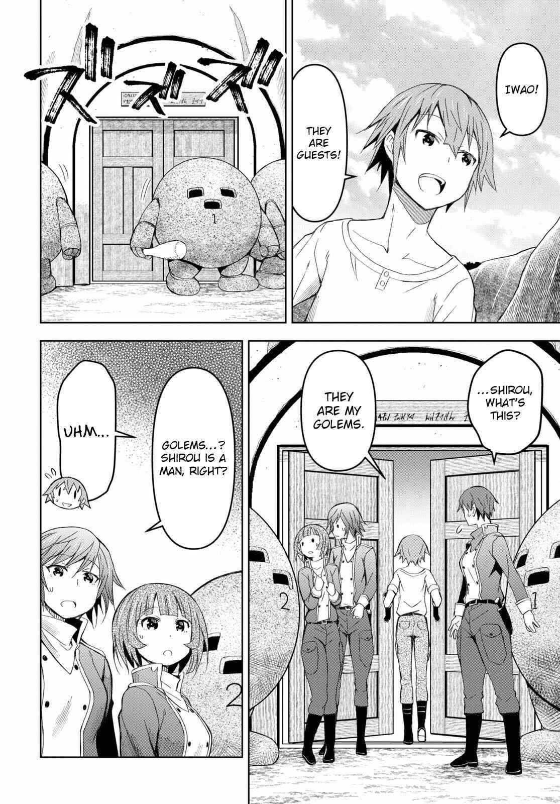 Dungeon Tou de Yadoya wo Yarou! Souzou Mahou wo Moratta Ore no Hosoude Hanjouki Chapter 12 - Page 22 in English