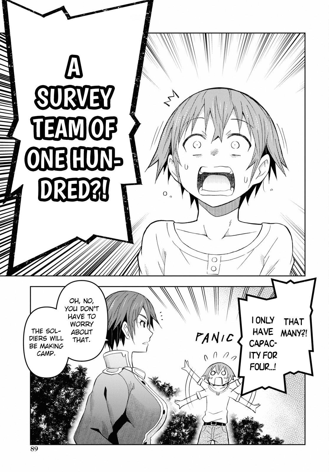 Dungeon Tou de Yadoya wo Yarou! Souzou Mahou wo Moratta Ore no Hosoude Hanjouki Chapter 14 - Page 7 in English