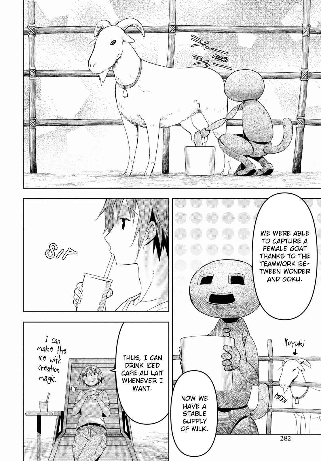 Dungeon Tou de Yadoya wo Yarou! Souzou Mahou wo Moratta Ore no Hosoude Hanjouki Chapter 15 - Page 4 in English