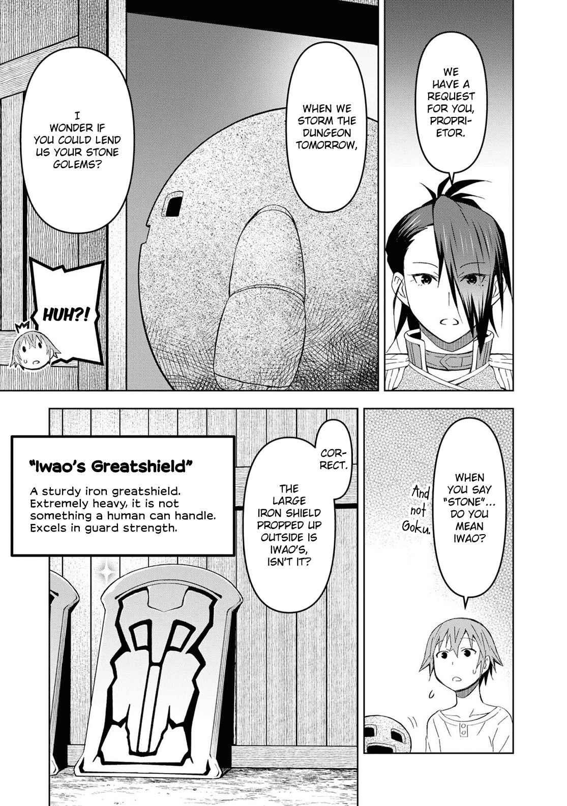 Dungeon Tou de Yadoya wo Yarou! Souzou Mahou wo Moratta Ore no Hosoude Hanjouki Chapter 19 - Page 7 in English
