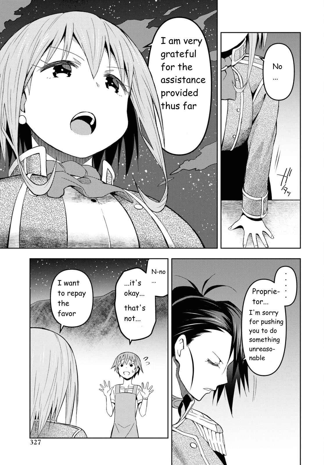 Dungeon Tou de Yadoya wo Yarou! Souzou Mahou wo Moratta Ore no Hosoude Hanjouki Chapter 22 - Page 11 in English