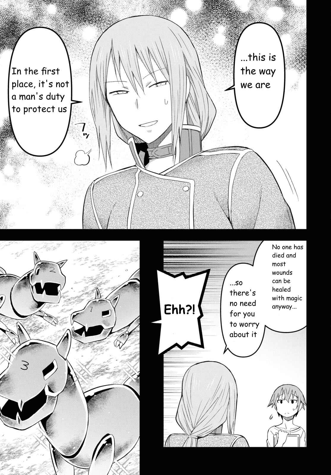 Dungeon Tou de Yadoya wo Yarou! Souzou Mahou wo Moratta Ore no Hosoude Hanjouki Chapter 22 - Page 19 in English