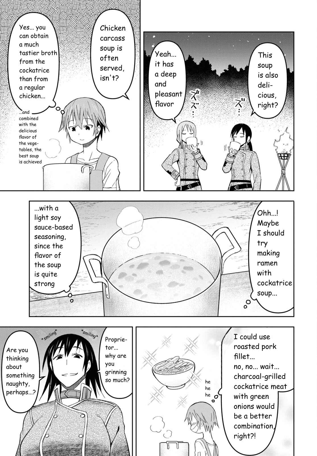 Dungeon Tou de Yadoya wo Yarou! Souzou Mahou wo Moratta Ore no Hosoude Hanjouki Chapter 22 - Page 7 in English