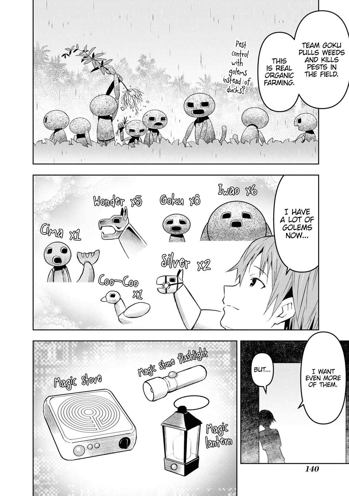 Dungeon Tou de Yadoya wo Yarou! Souzou Mahou wo Moratta Ore no Hosoude Hanjouki Chapter 23 - Page 22 in English