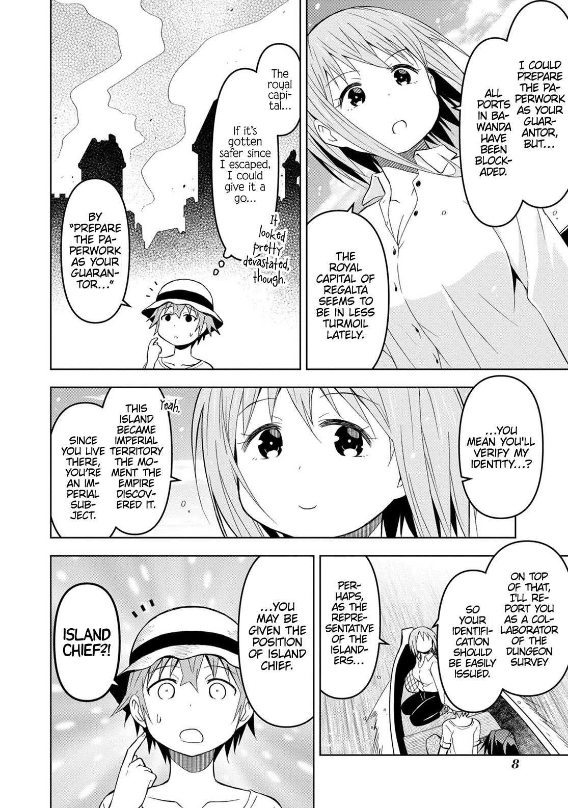 Dungeon Tou de Yadoya wo Yarou! Souzou Mahou wo Moratta Ore no Hosoude Hanjouki Chapter 25 - Page 9 in English