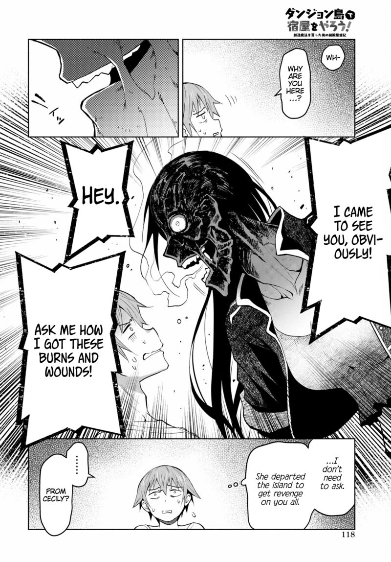 Dungeon Tou de Yadoya wo Yarou! Souzou Mahou wo Moratta Ore no Hosoude Hanjouki Chapter 32 - Page 12 in English