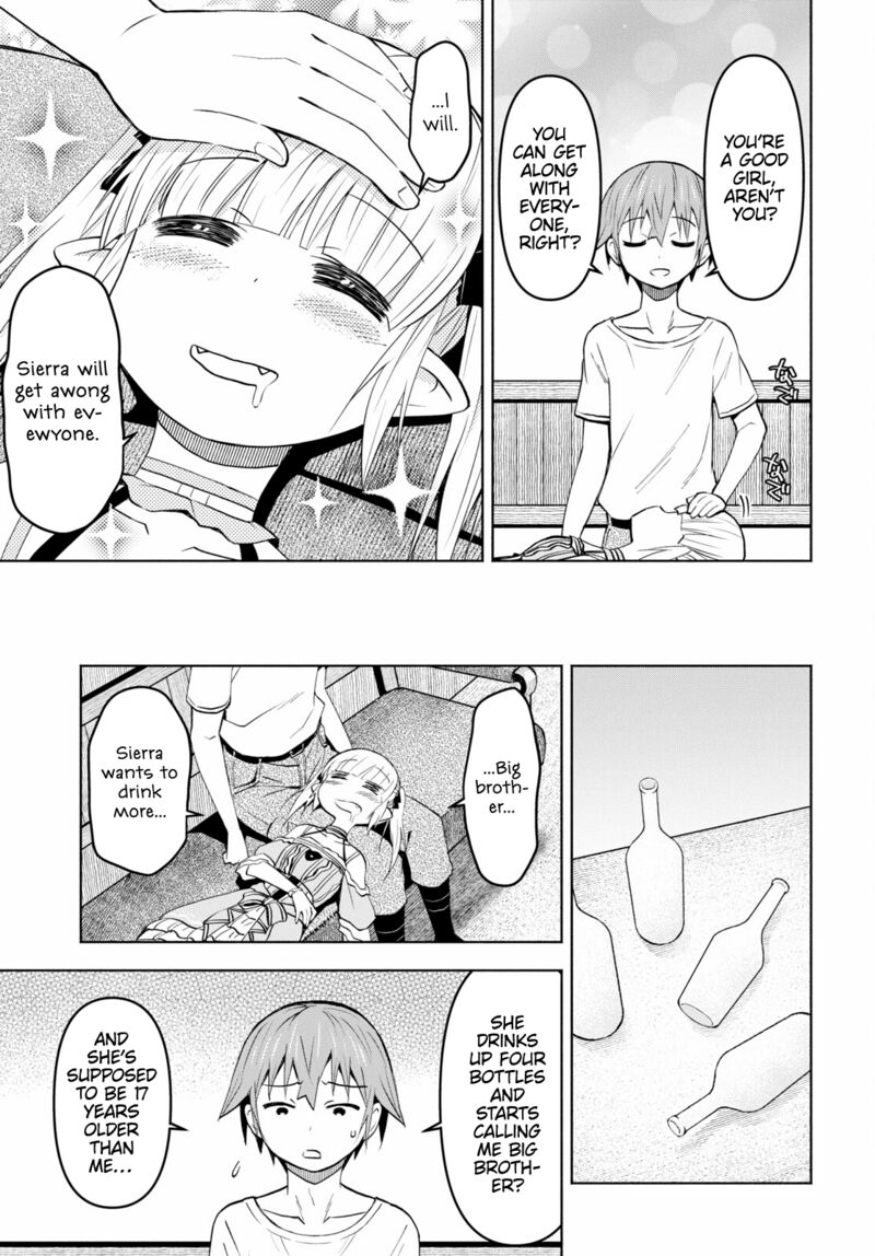 Dungeon Tou de Yadoya wo Yarou! Souzou Mahou wo Moratta Ore no Hosoude Hanjouki Chapter 34 - Page 23 in English