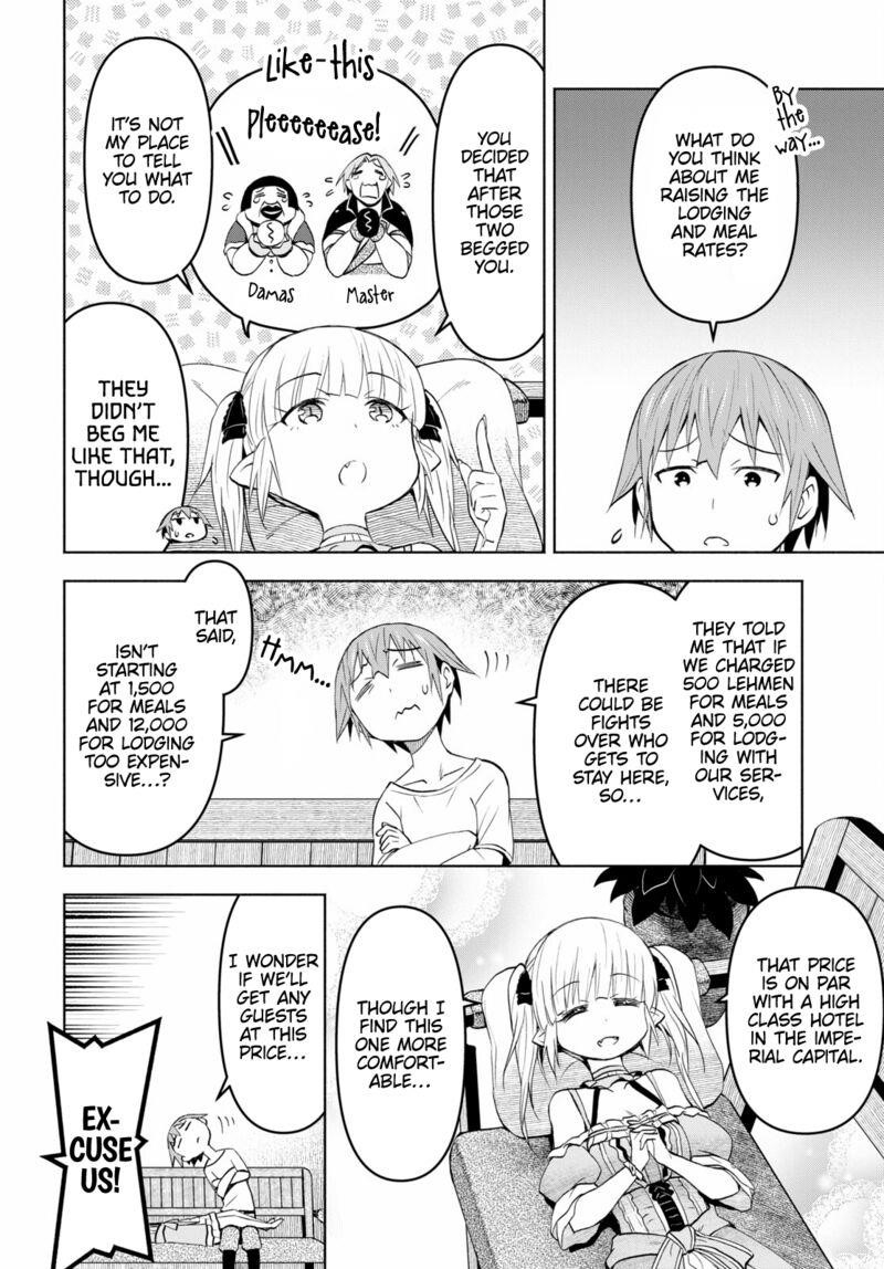 Dungeon Tou de Yadoya wo Yarou! Souzou Mahou wo Moratta Ore no Hosoude Hanjouki Chapter 37 - Page 12 in English