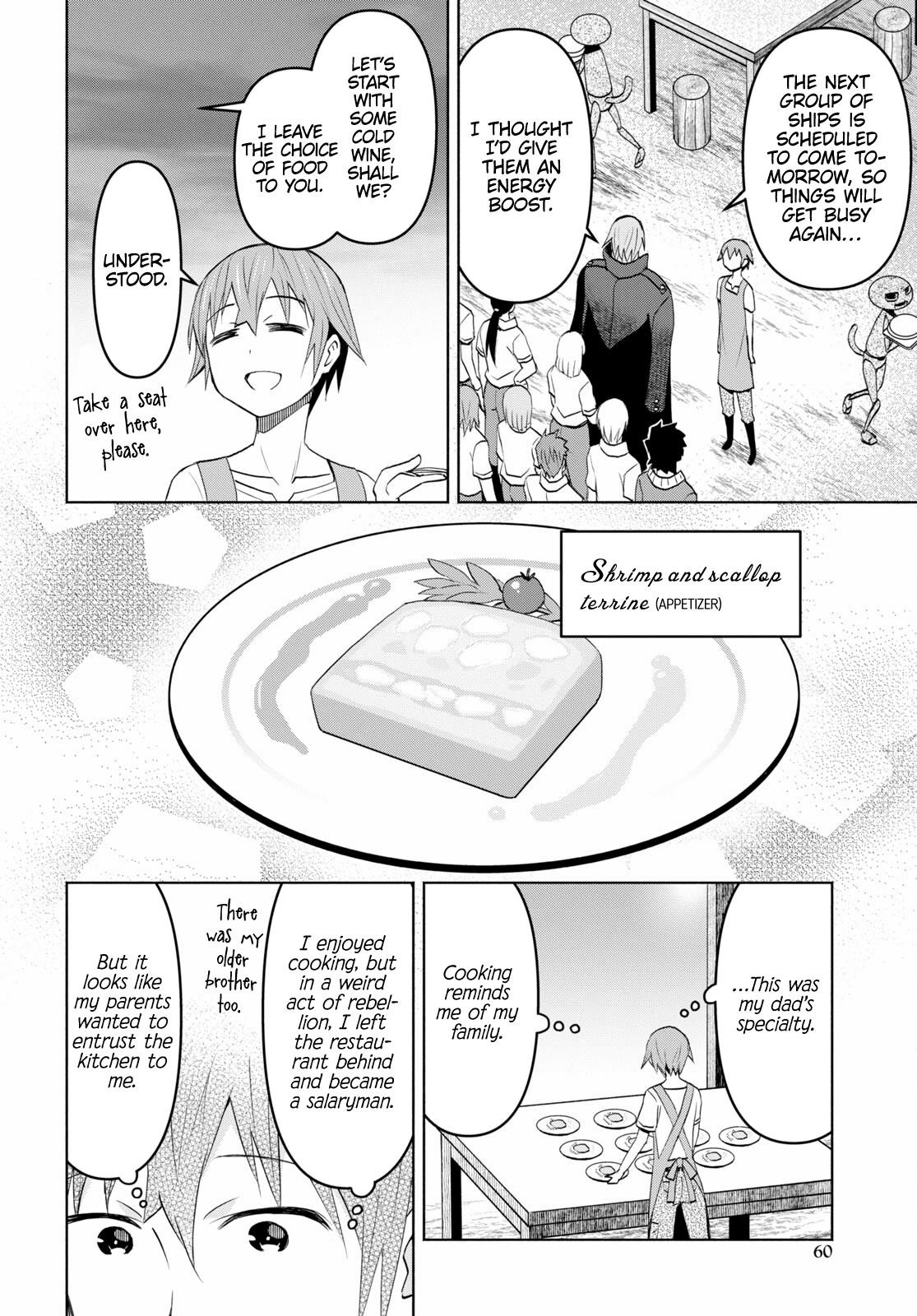 Dungeon Tou de Yadoya wo Yarou! Souzou Mahou wo Moratta Ore no Hosoude Hanjouki Chapter 38 - Page 12 in English