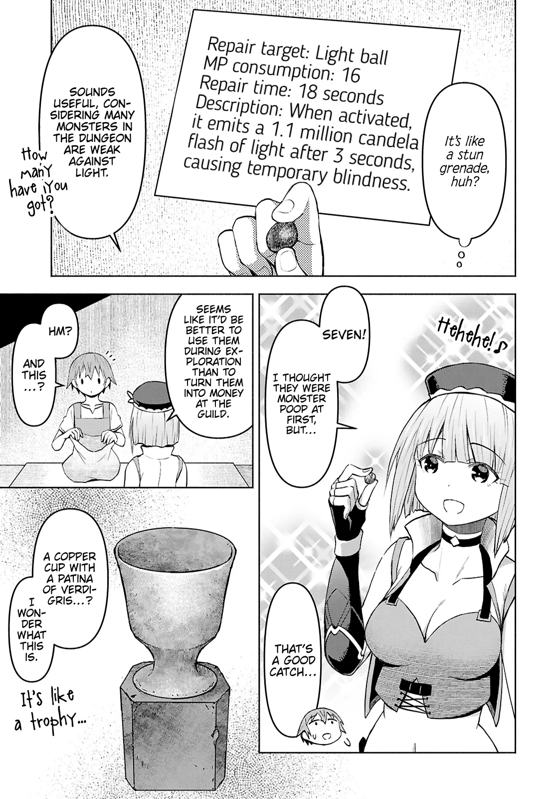 Dungeon Tou de Yadoya wo Yarou! Souzou Mahou wo Moratta Ore no Hosoude Hanjouki Chapter 43 - Page 11 in English